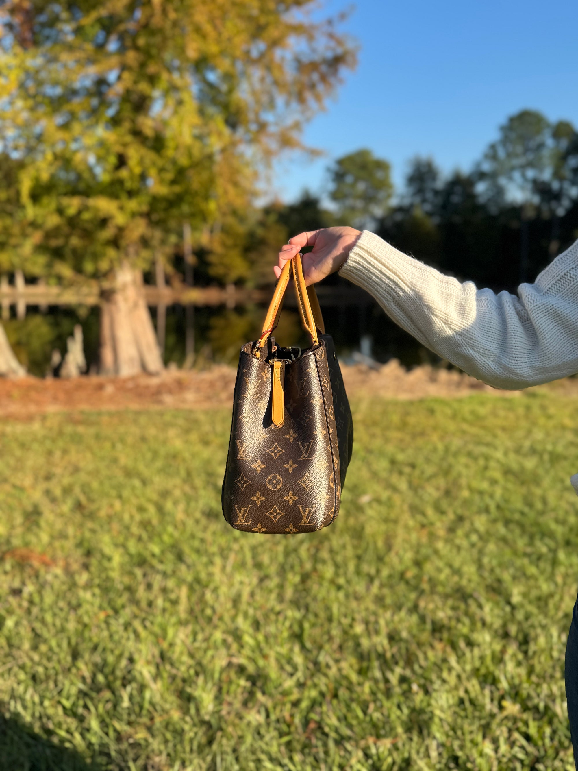 Louis Vuitton Montaigne MM Monogram Tote