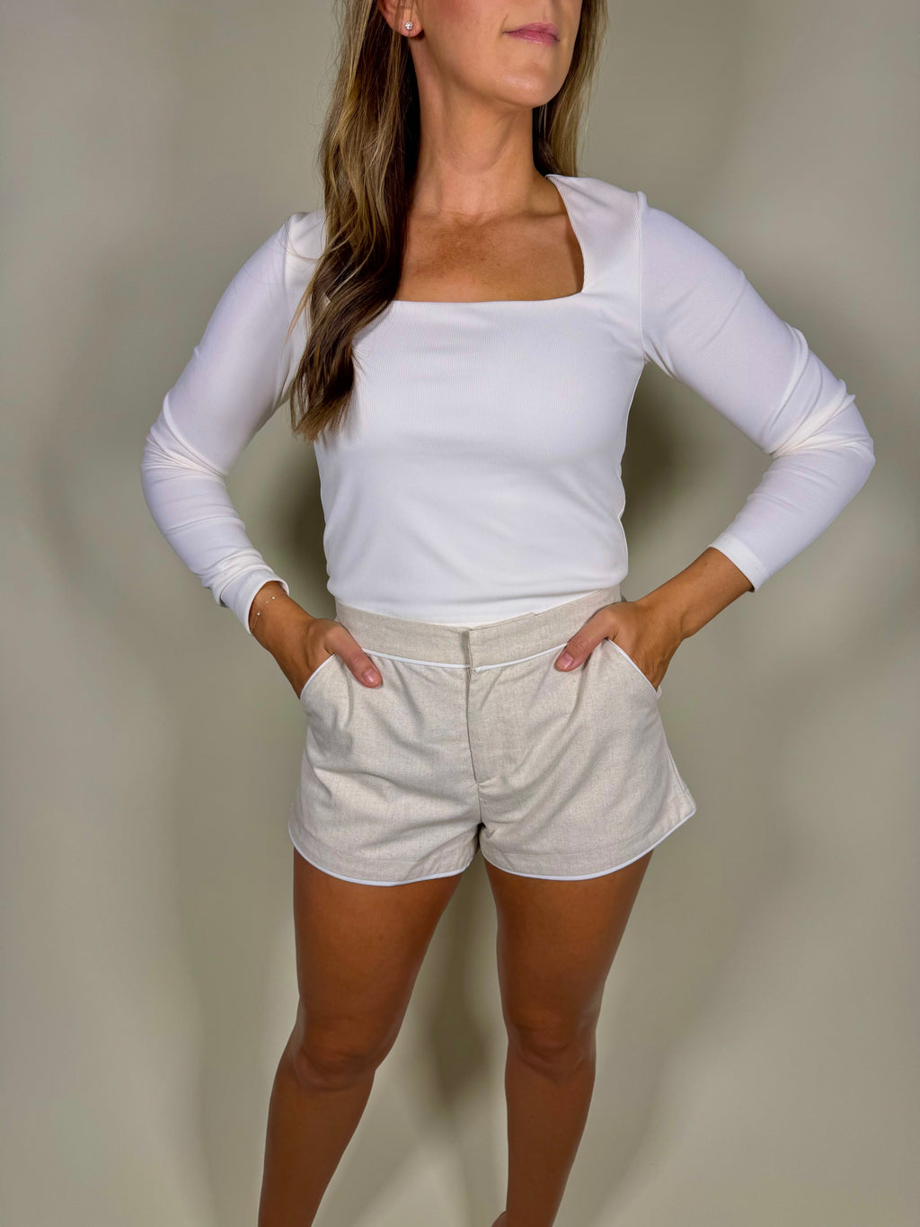 Linen Sofia Shorts