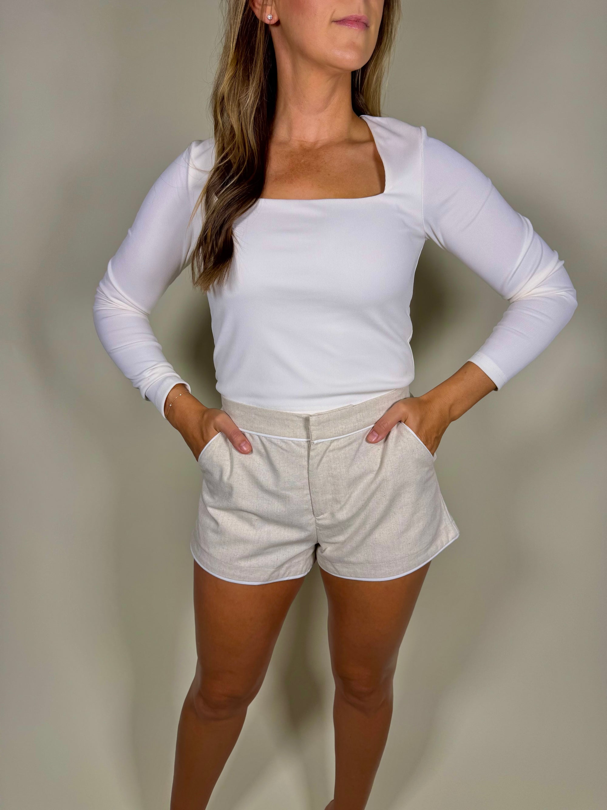 Linen Sofia Shorts