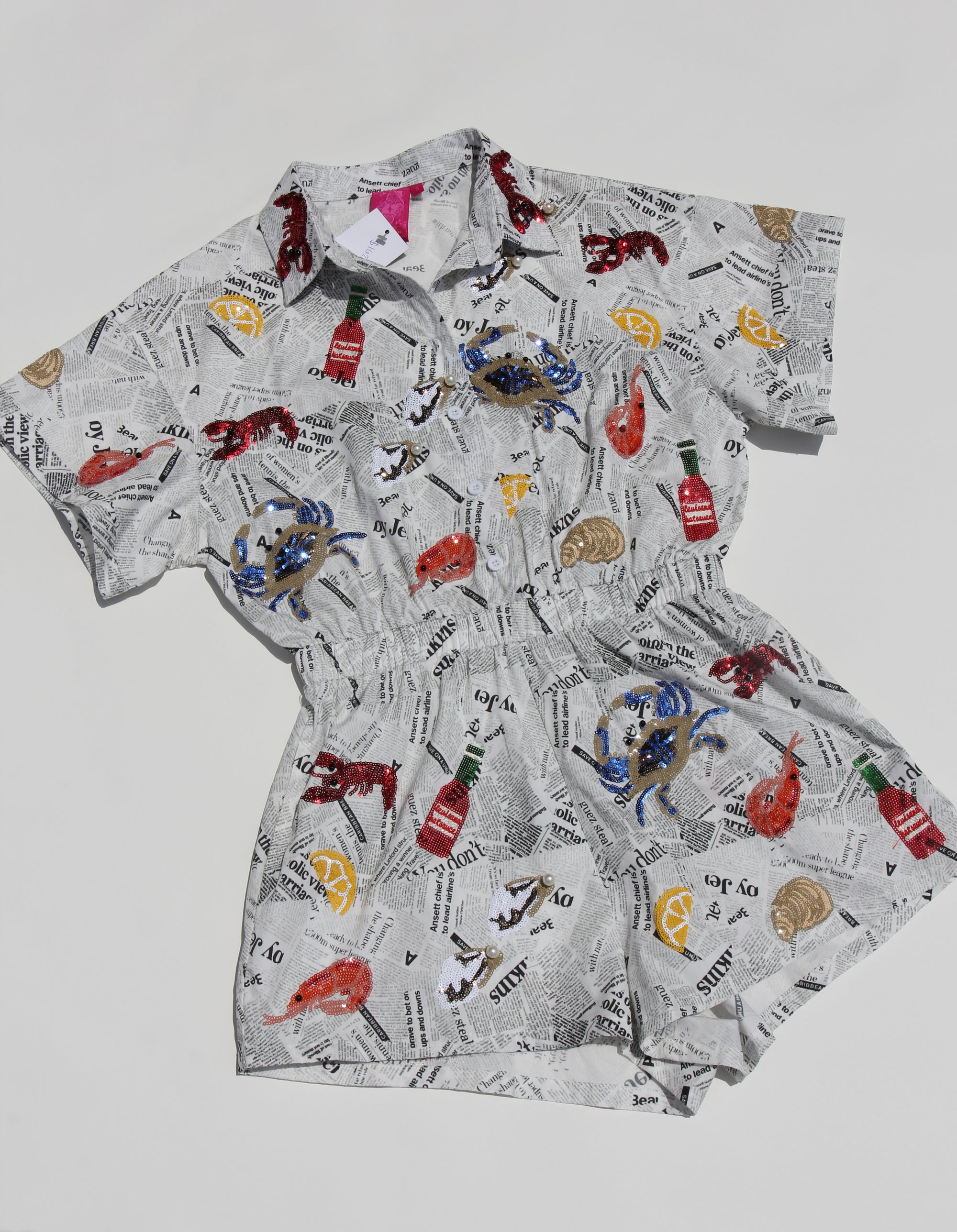 NWT- QOS Romper