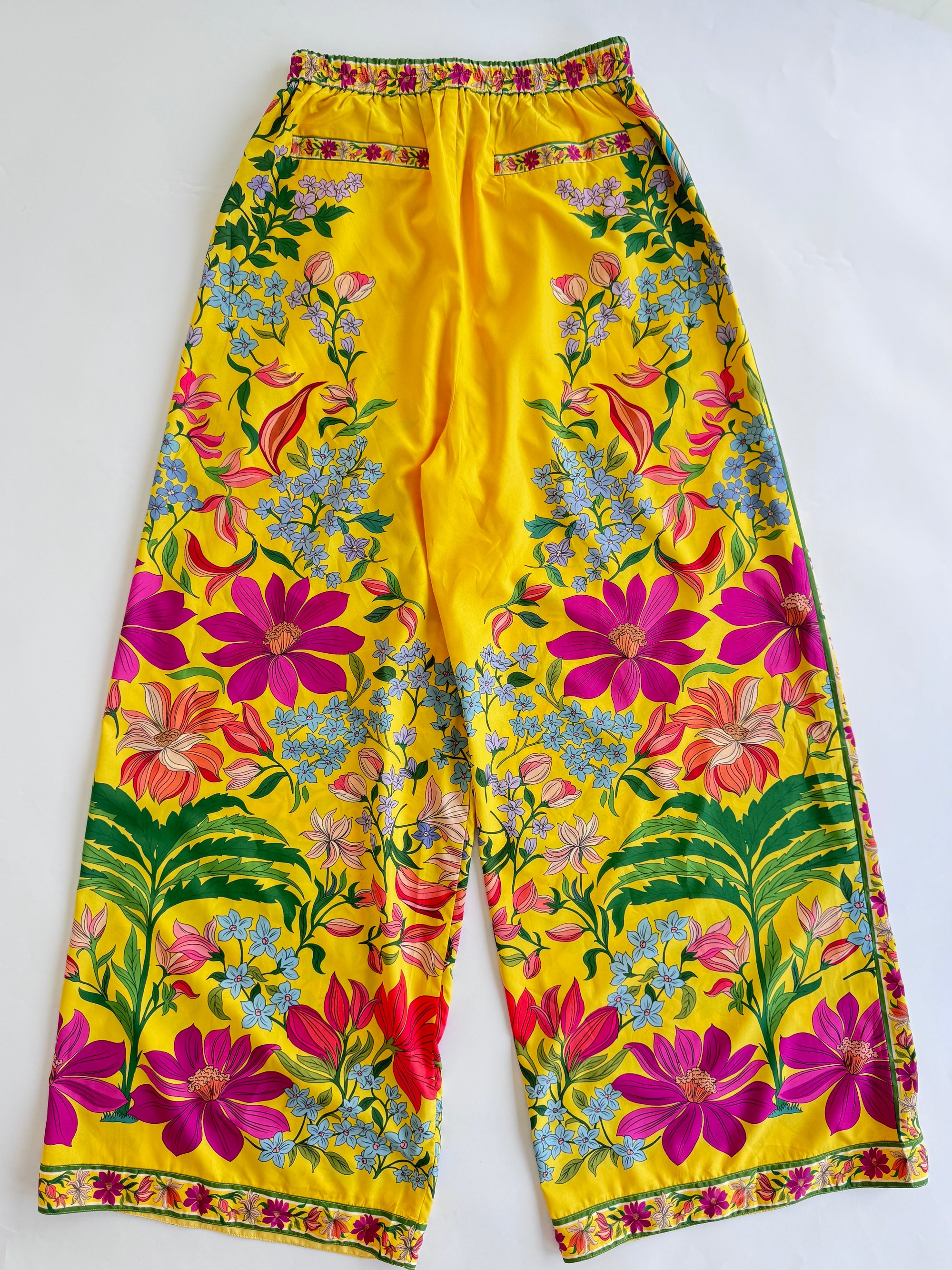 Elizabeth James The Label Yellow Floral Pant Set
