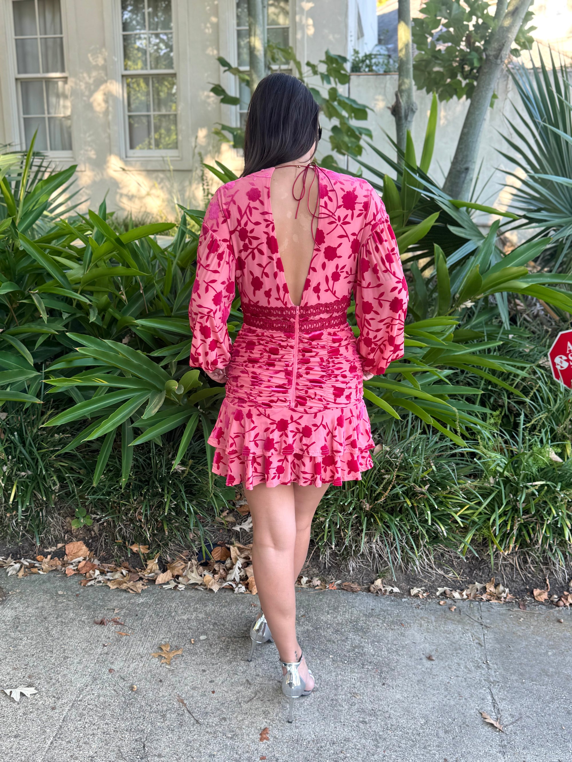 Red + Pink Velvet Mini