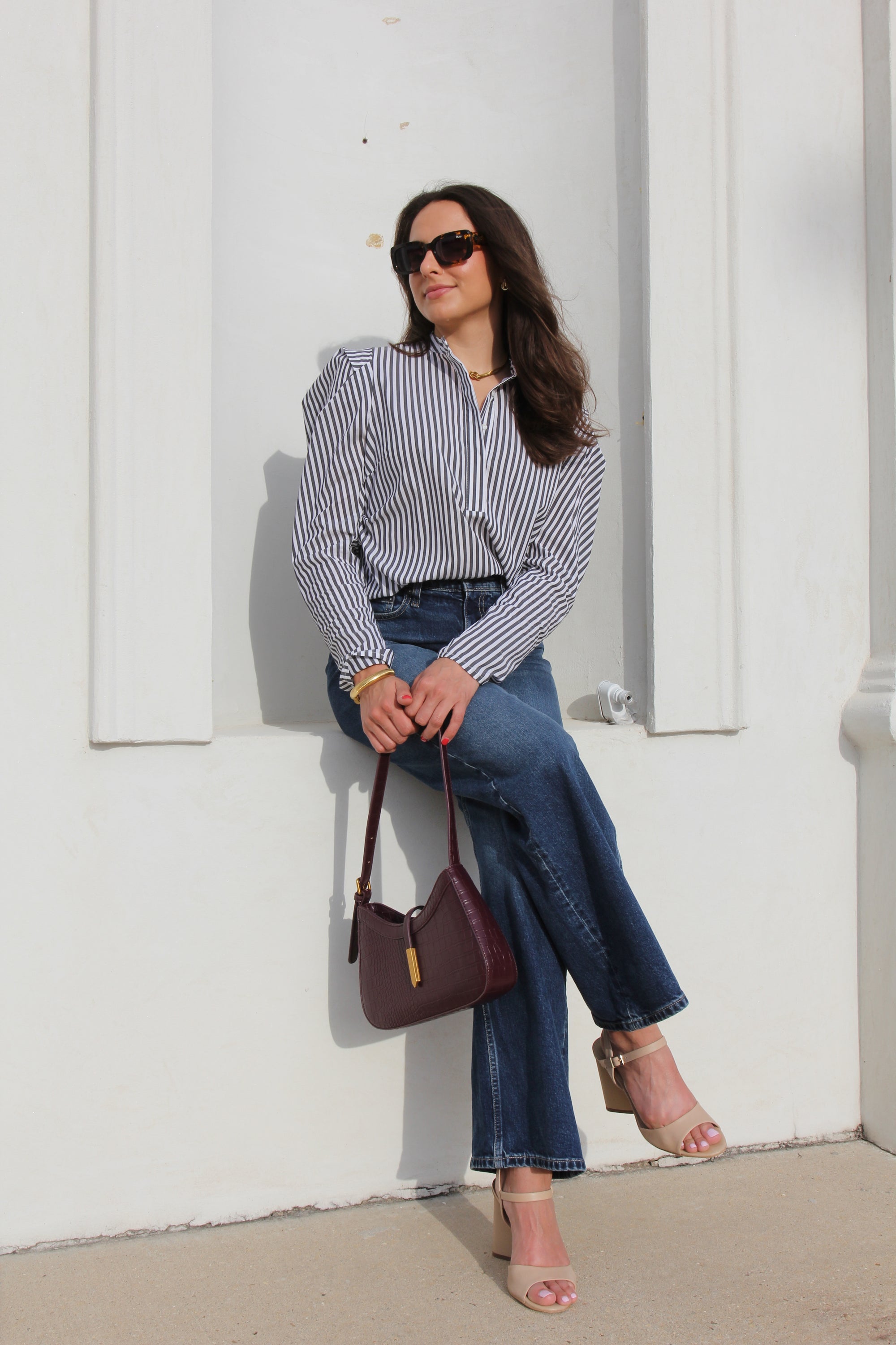 Karlie Stripe Top