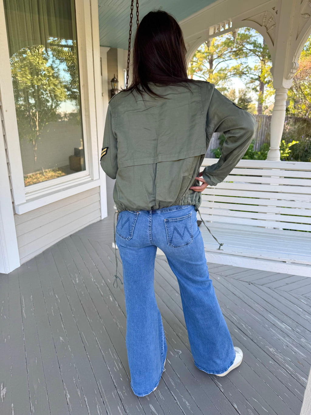 Rowen Sage Military Jacket