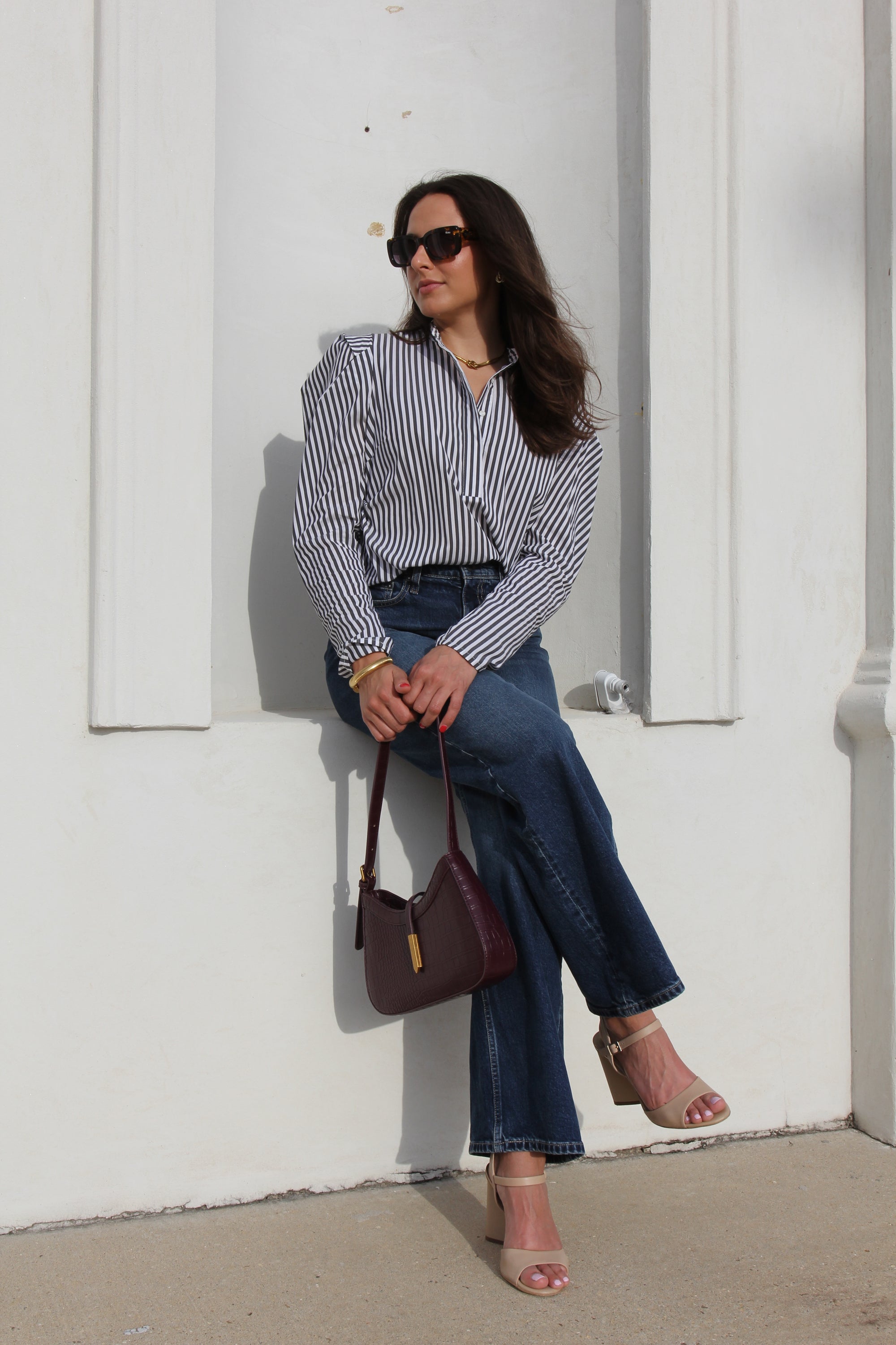 Karlie Stripe Top
