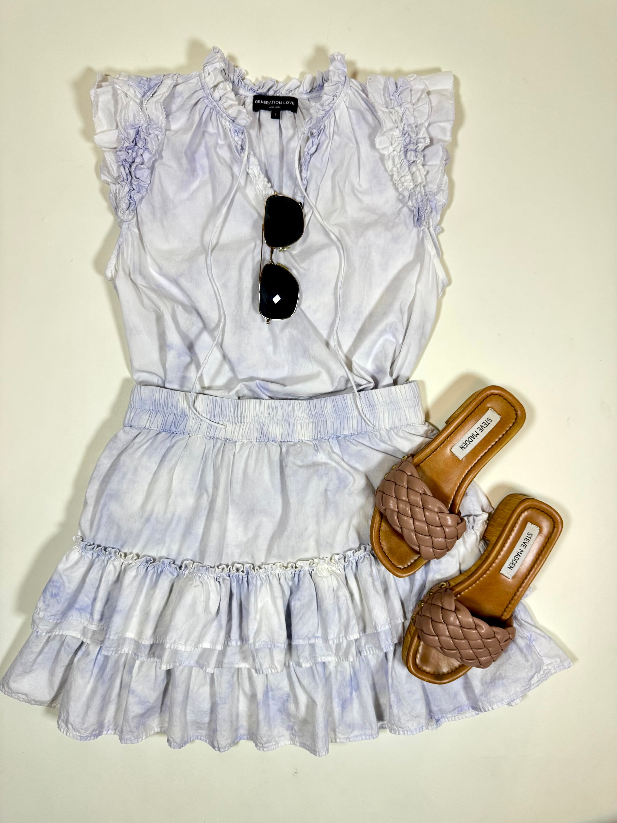 Tiedye Ruffle Set