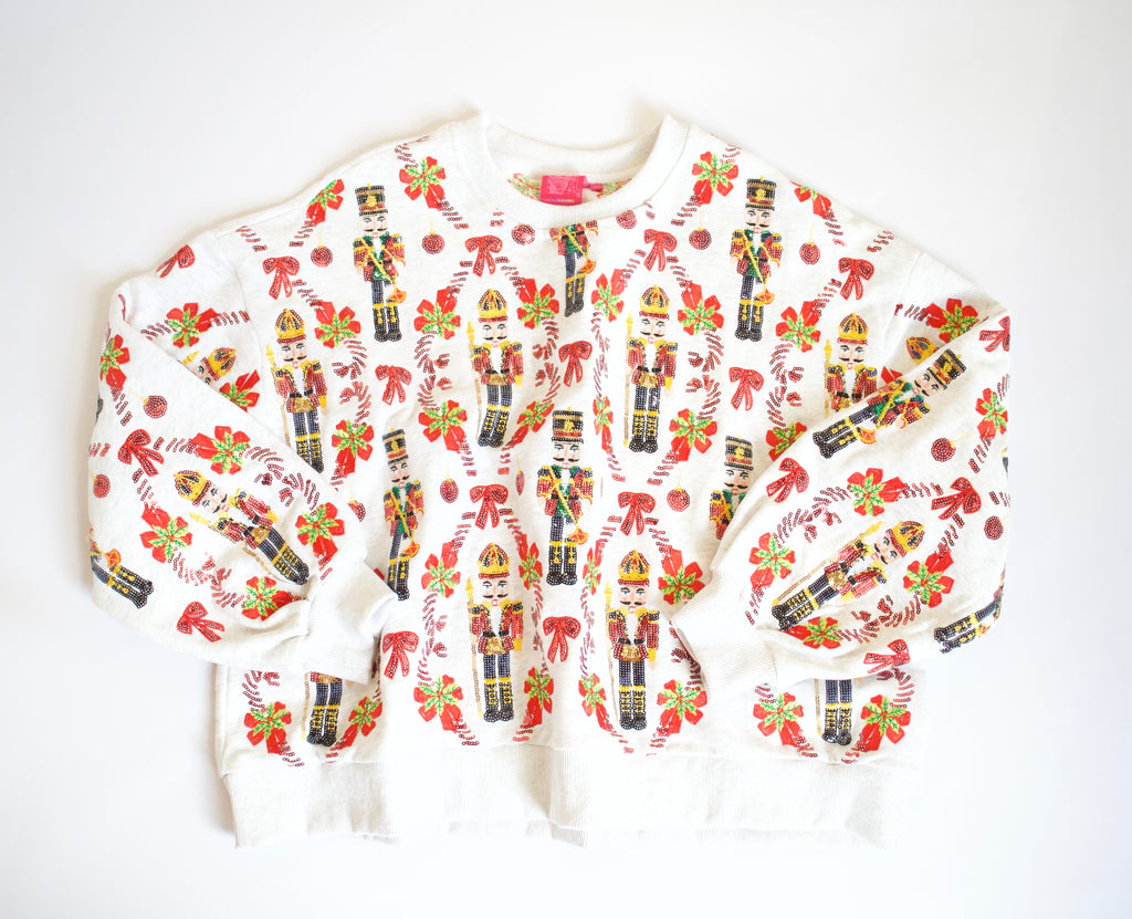 QOS VINTAGE TOY SOLDIER SWEATSHIRT