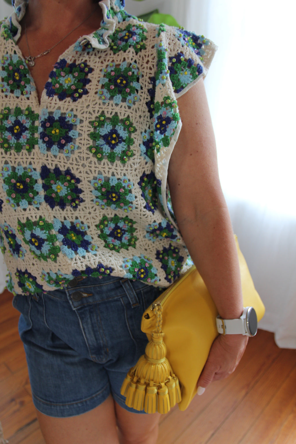 La Fuori Beaded Top