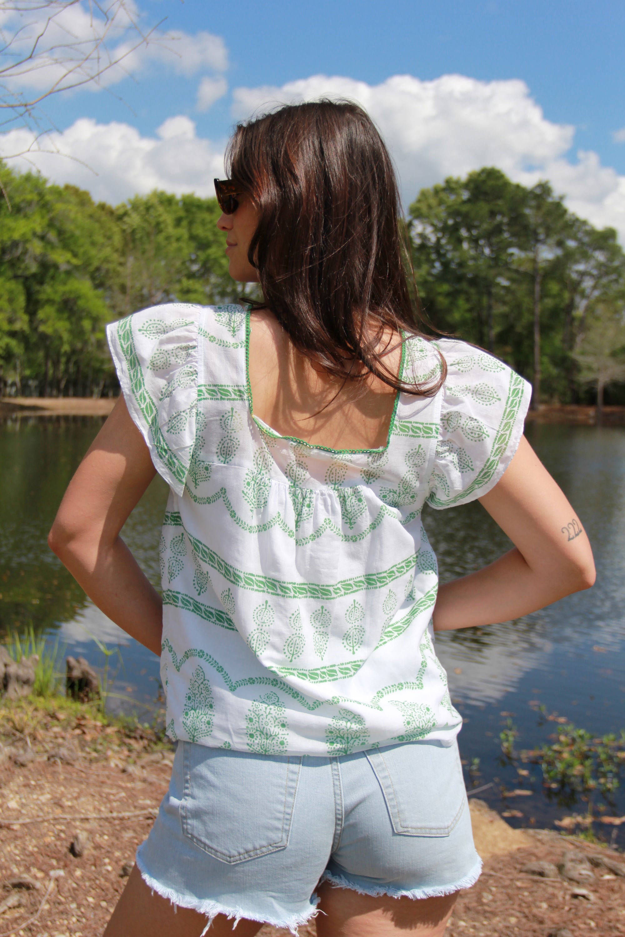 Melissa Nepton Printed Top
