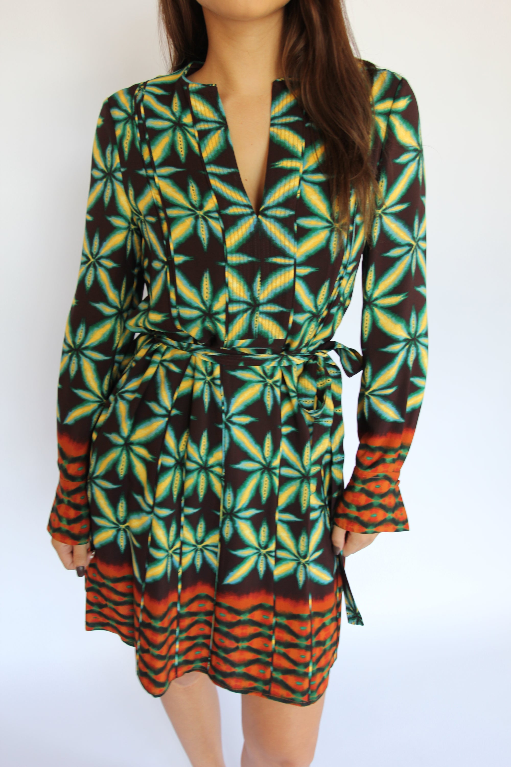 Ulla Johnson Daisy Printed Crepe Mini Dress
