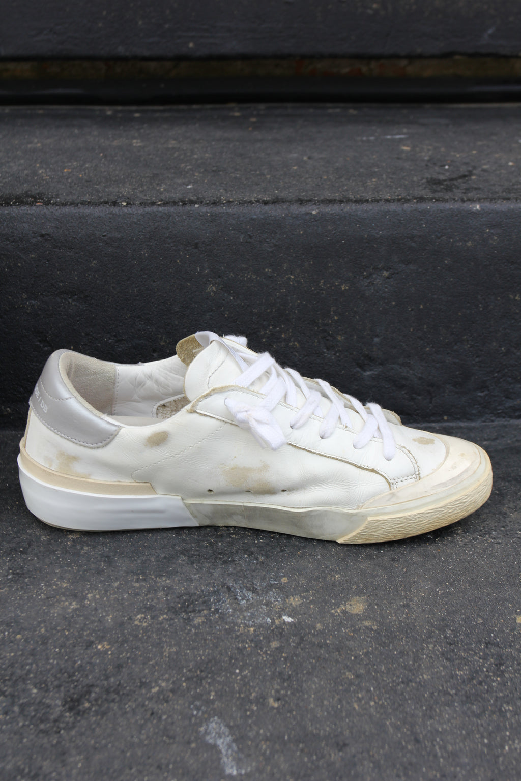 Golden Goose Superstar Distressed White Sneaker
