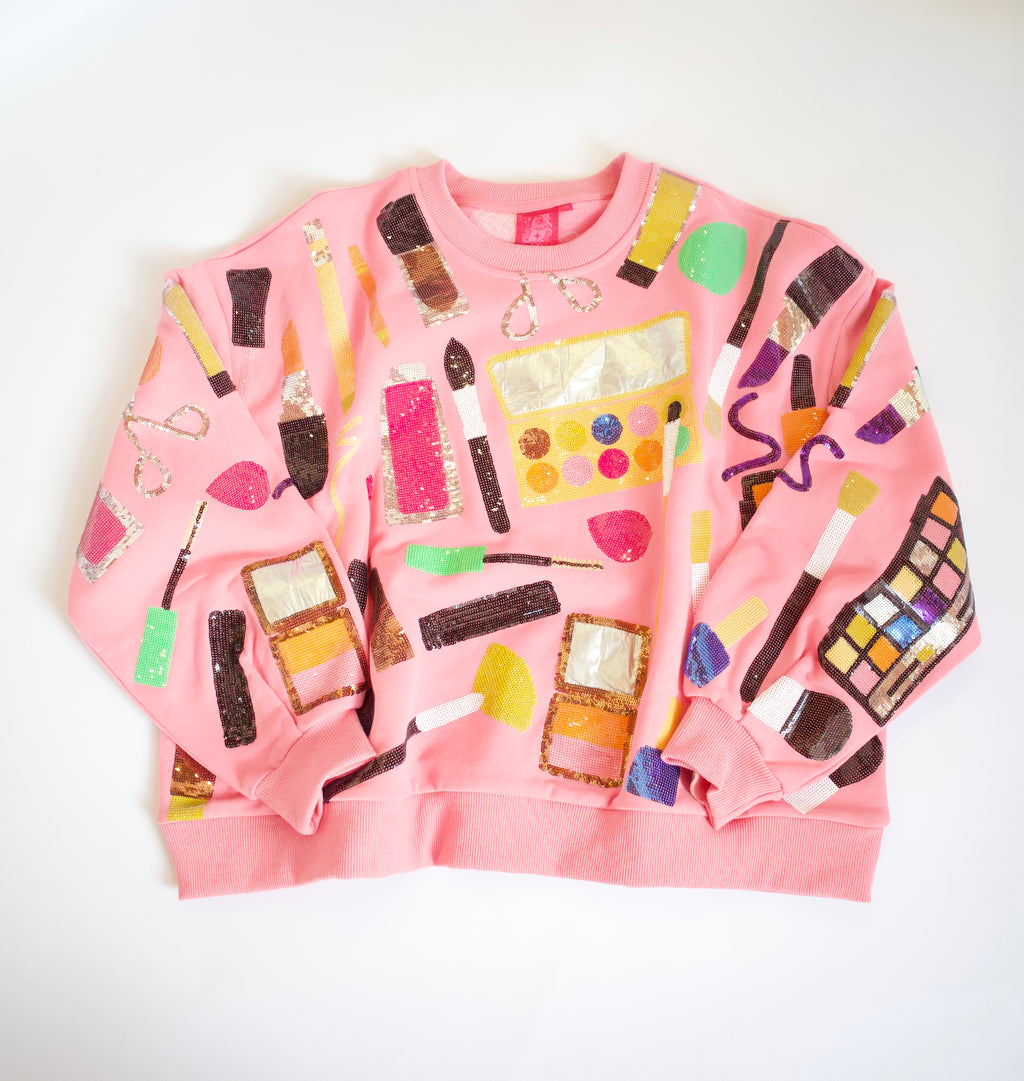 QOS MAKEUP SWEATSHIRT