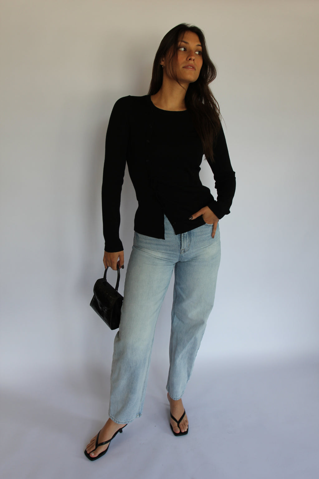 Cami Collei Sweater - Black