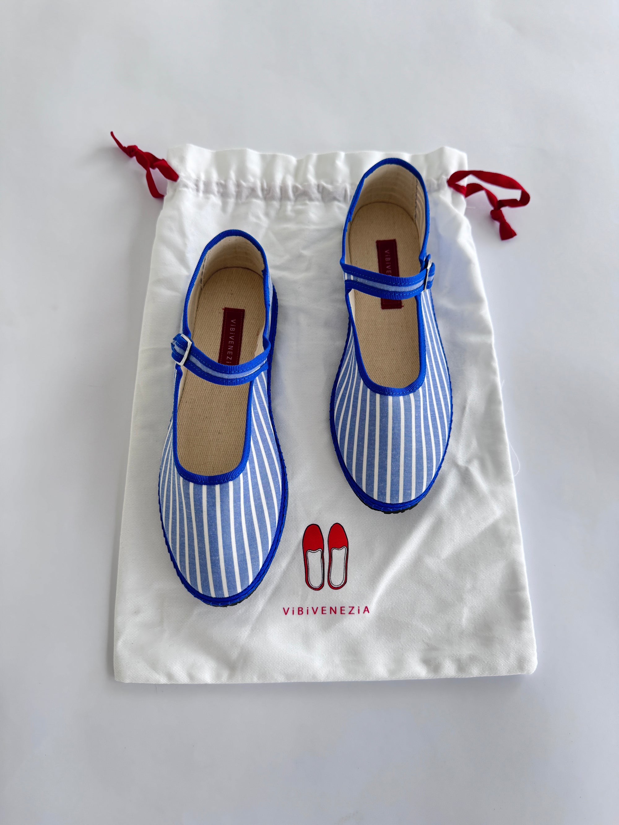 ViBi Venezia - Women's Classic Cotton Mary Jane Flats