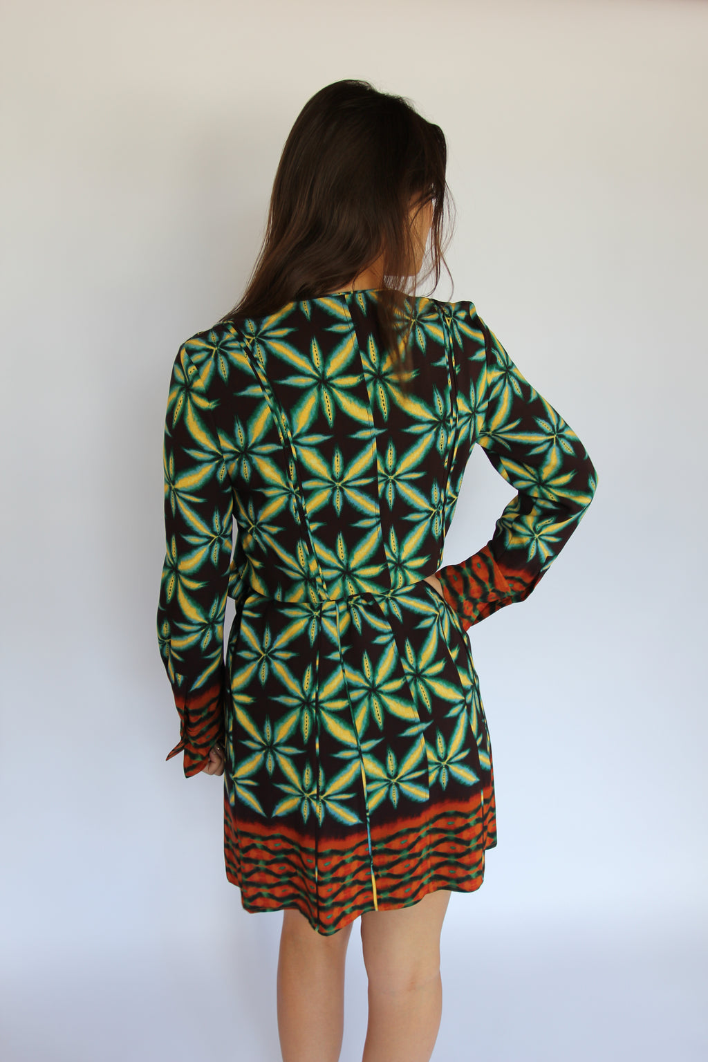 Ulla Johnson Daisy Printed Crepe Mini Dress