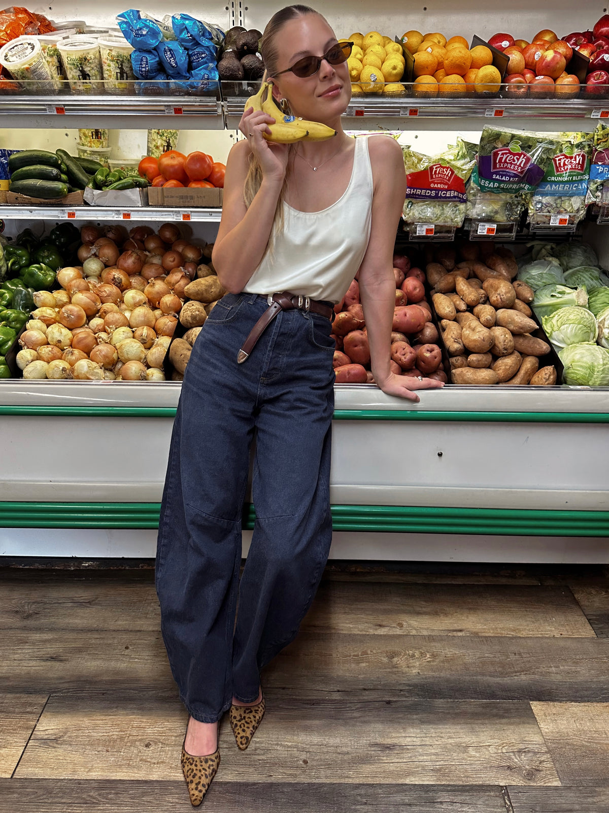 The Satin Standard Tank - Ivory