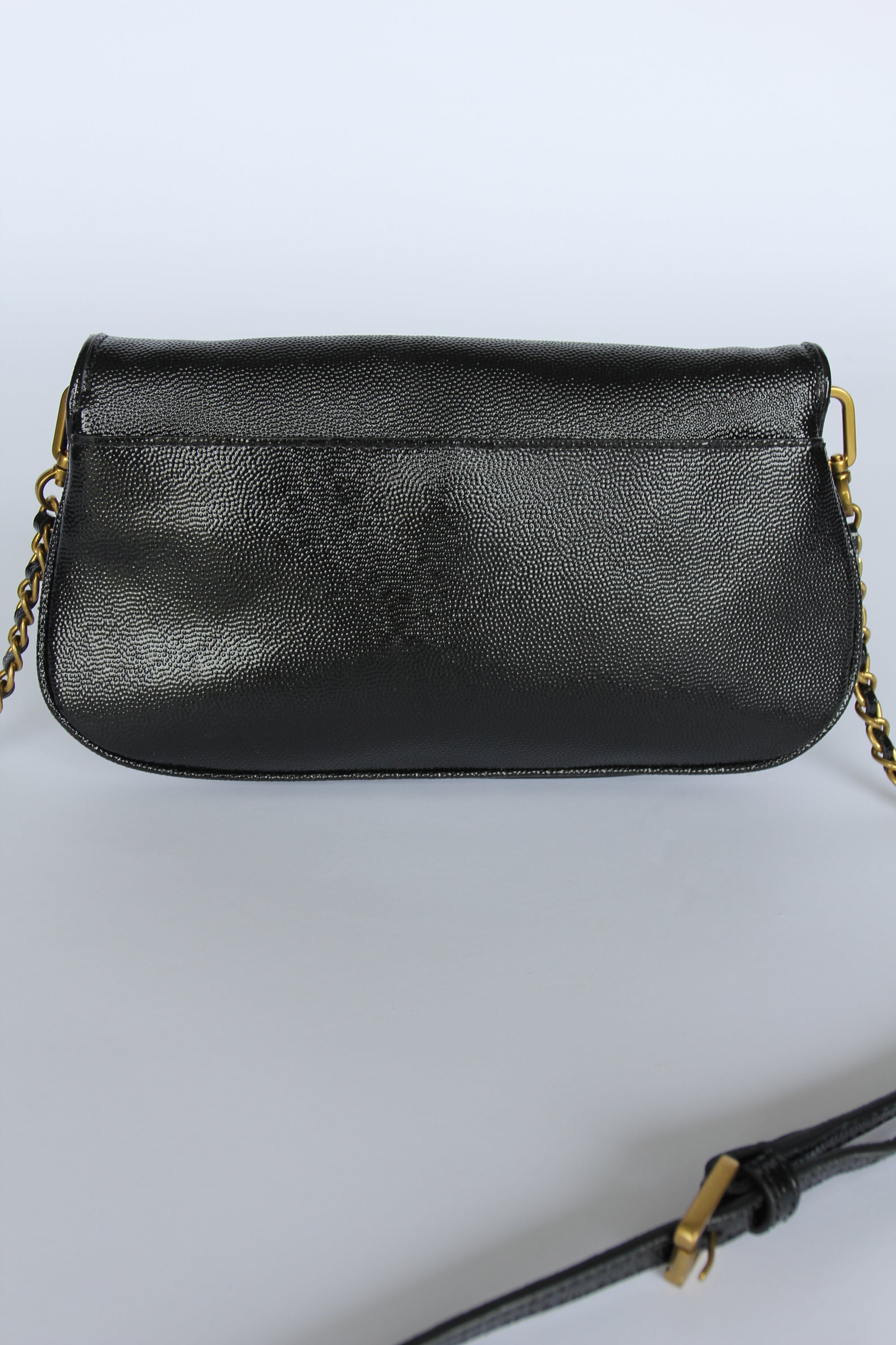 Tory Burch Britten Pebbled Leather Convertible Crossbody