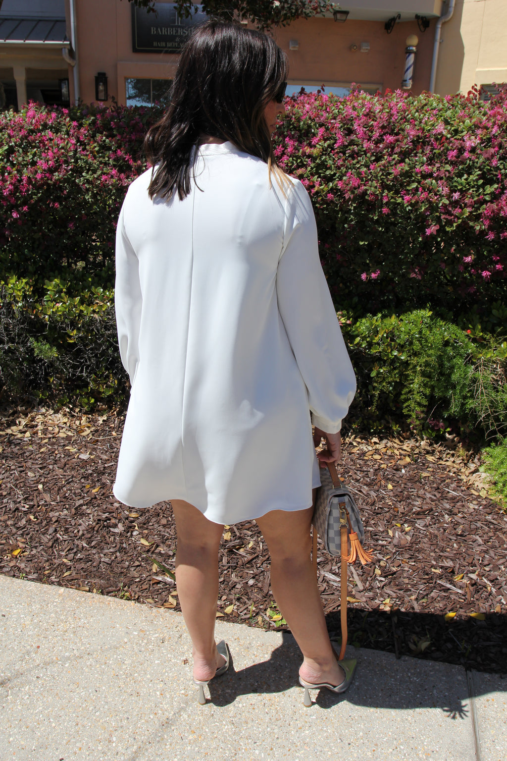 Amanda Uprichard Louie Dress in Ivory