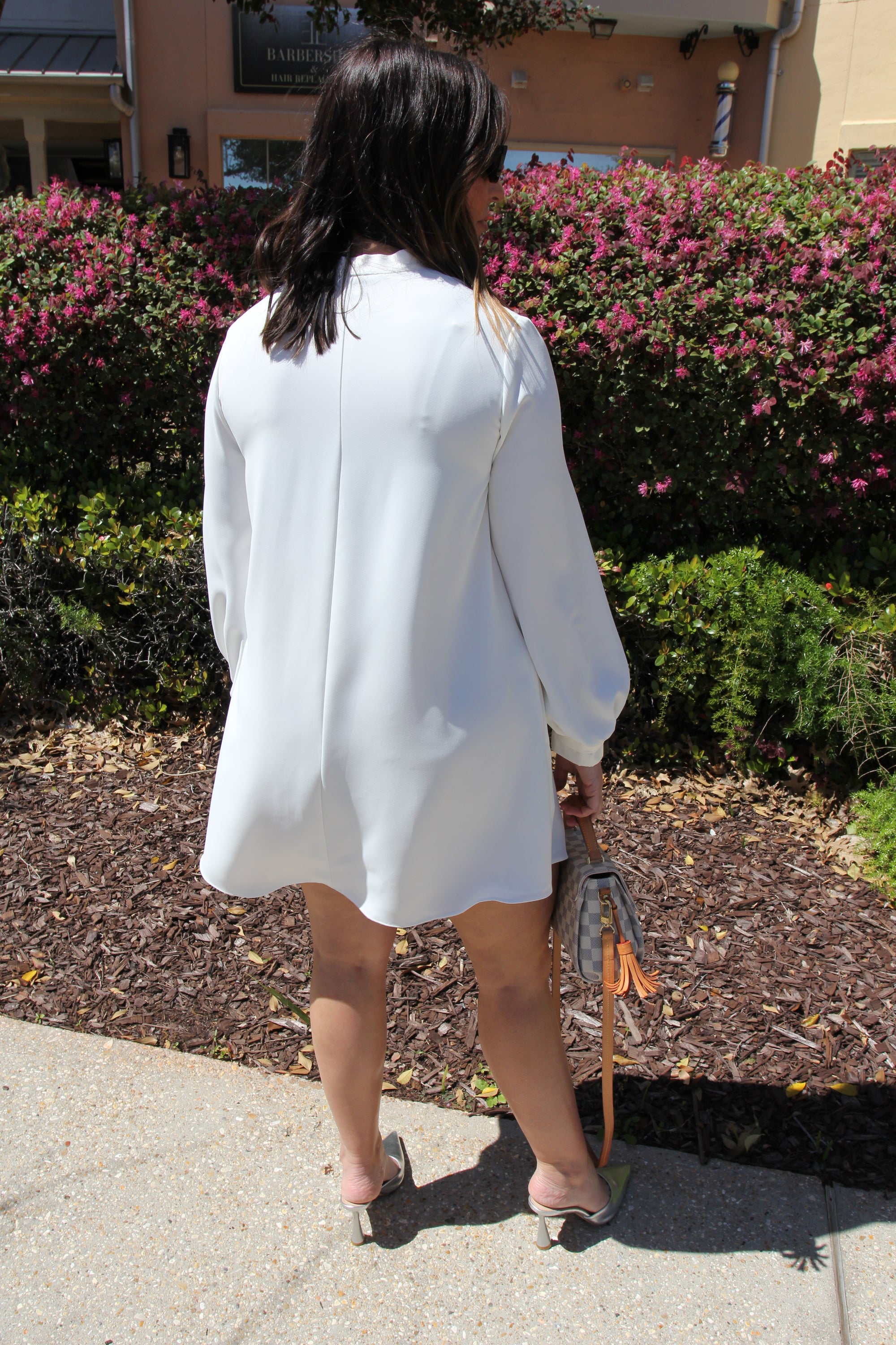 Amanda Uprichard Louie Dress in Ivory