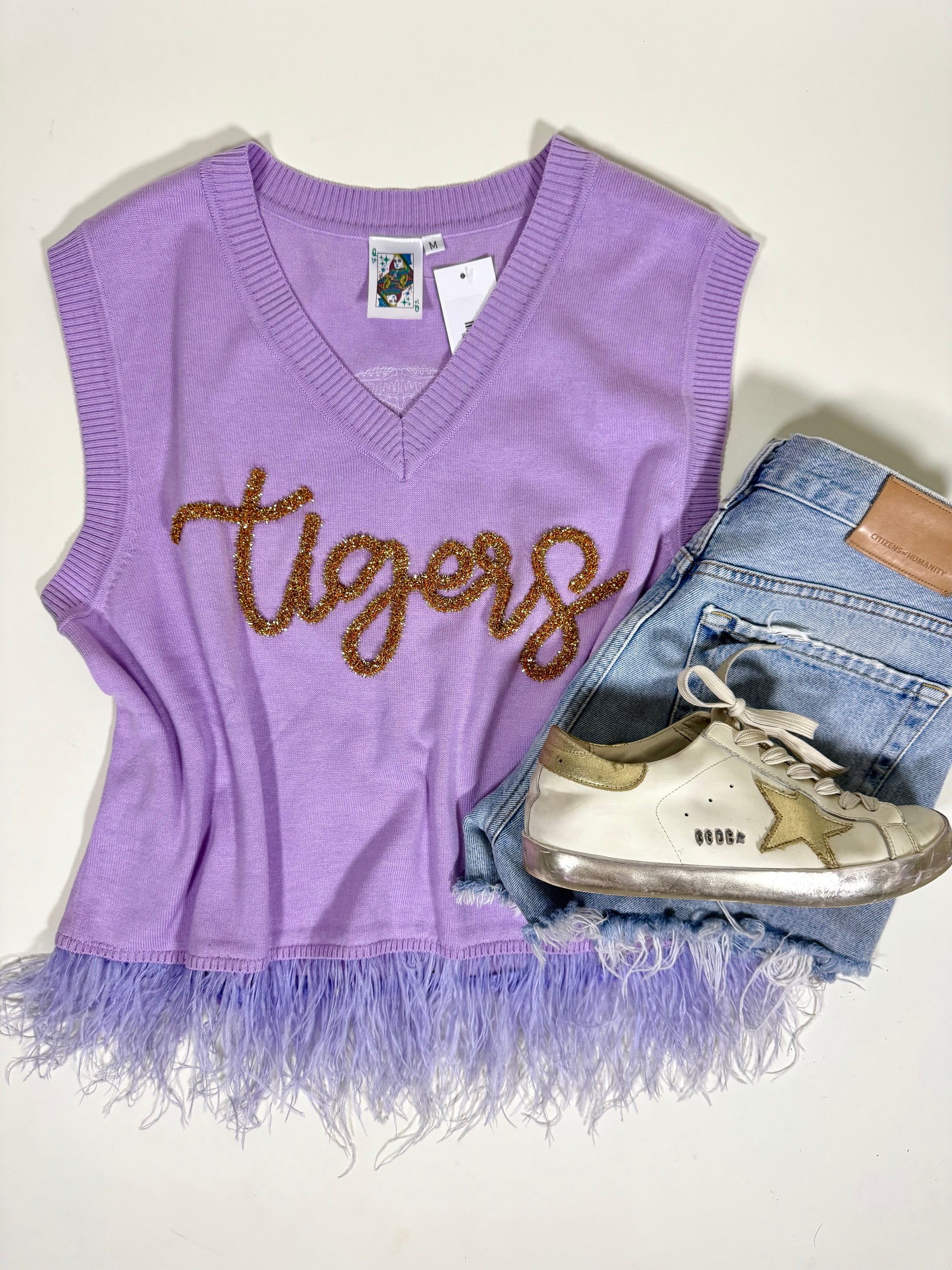 NWT Tiger Sweater Vest