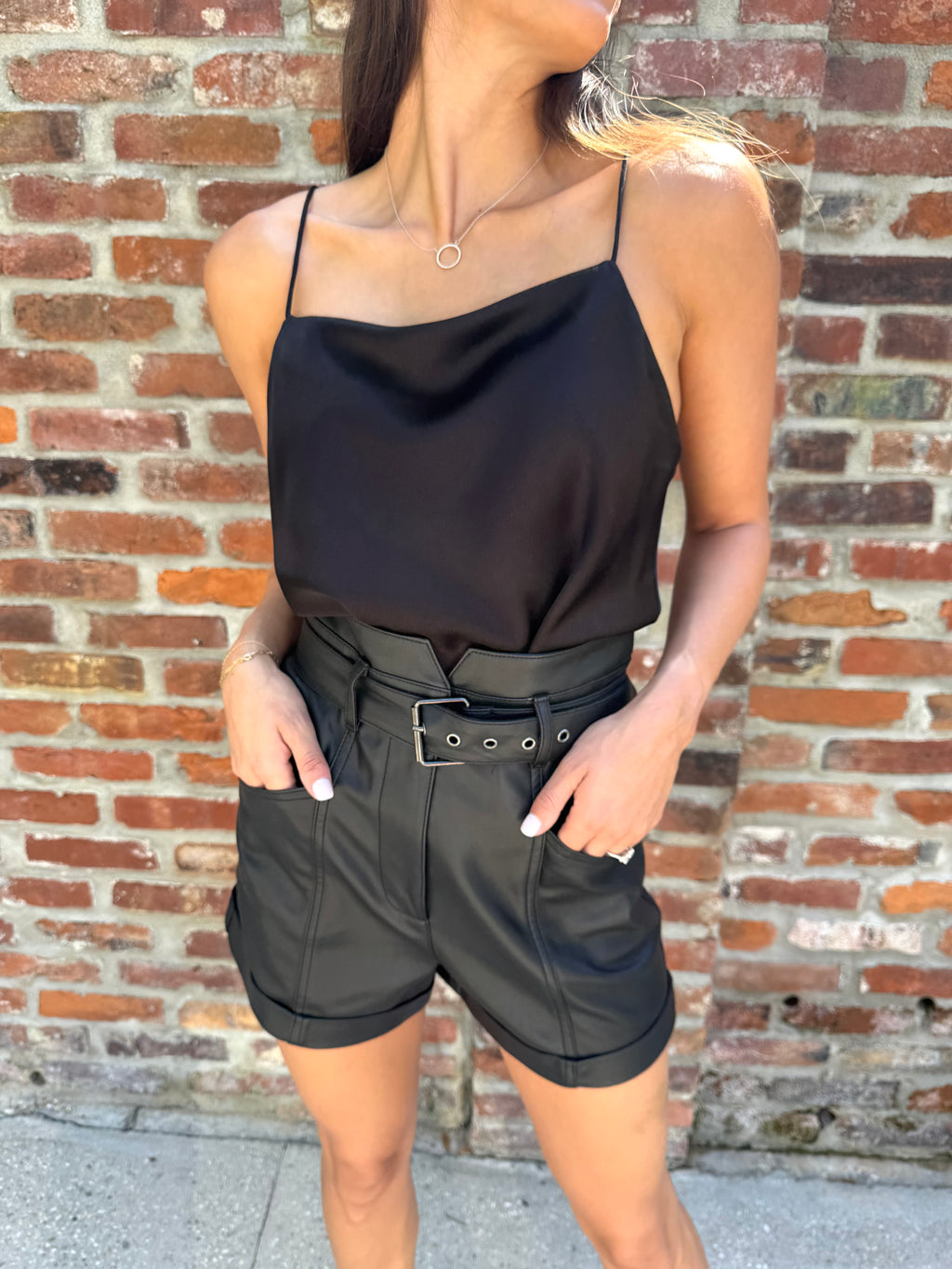 Rebecca Minkoff Belted Shorts