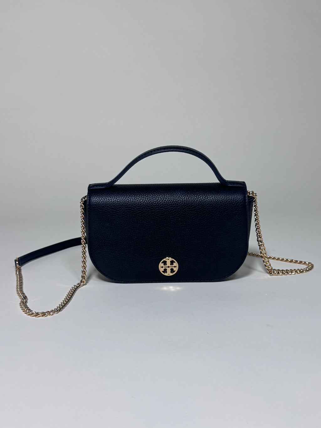 Tory Burch Black Leather Bag