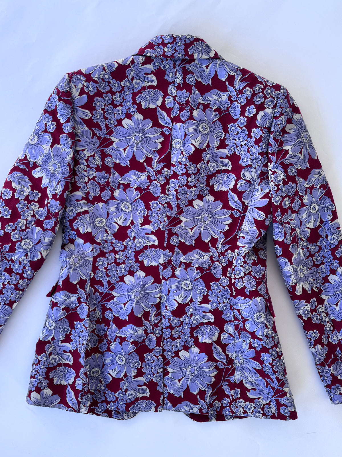 Alice + Olivia Macey Ruby Floral Jacquard Blazer