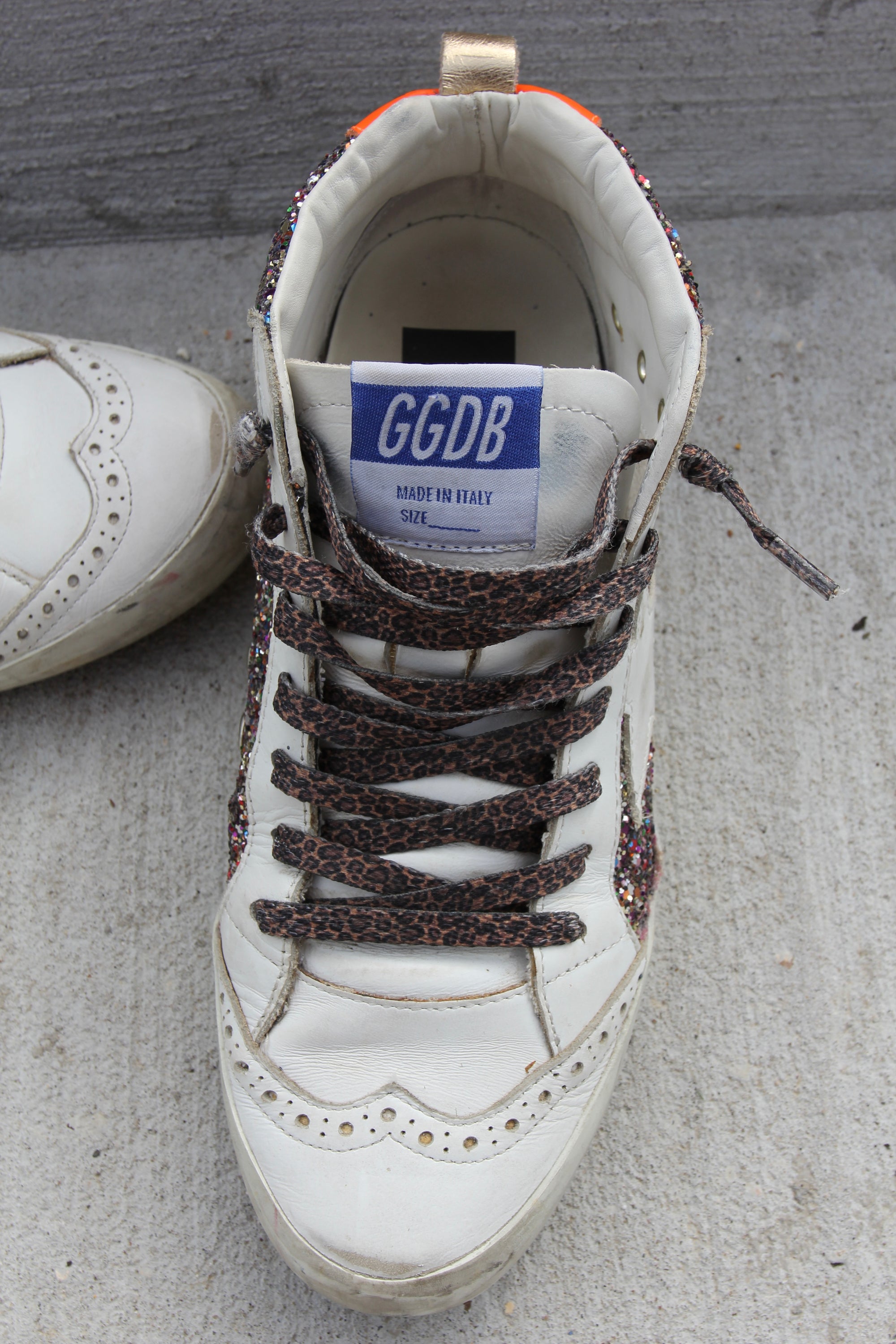 Golden Goose Mid Star Sequin Sneaker