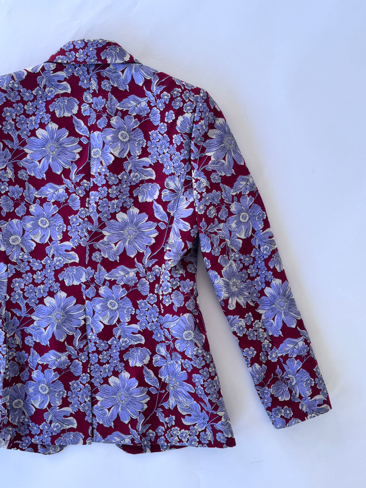 Alice + Olivia Macey Ruby Floral Jacquard Blazer