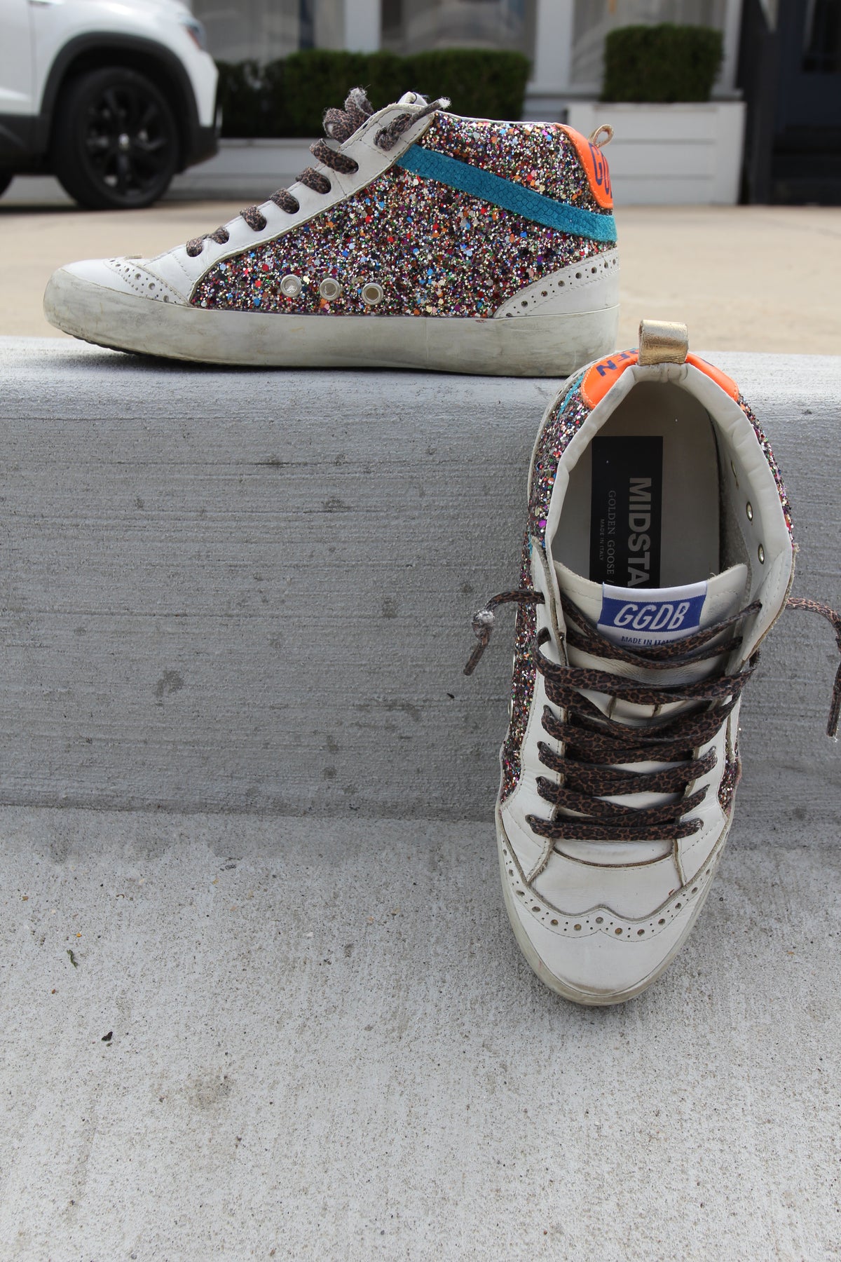 Golden Goose Mid Star Sequin Sneaker