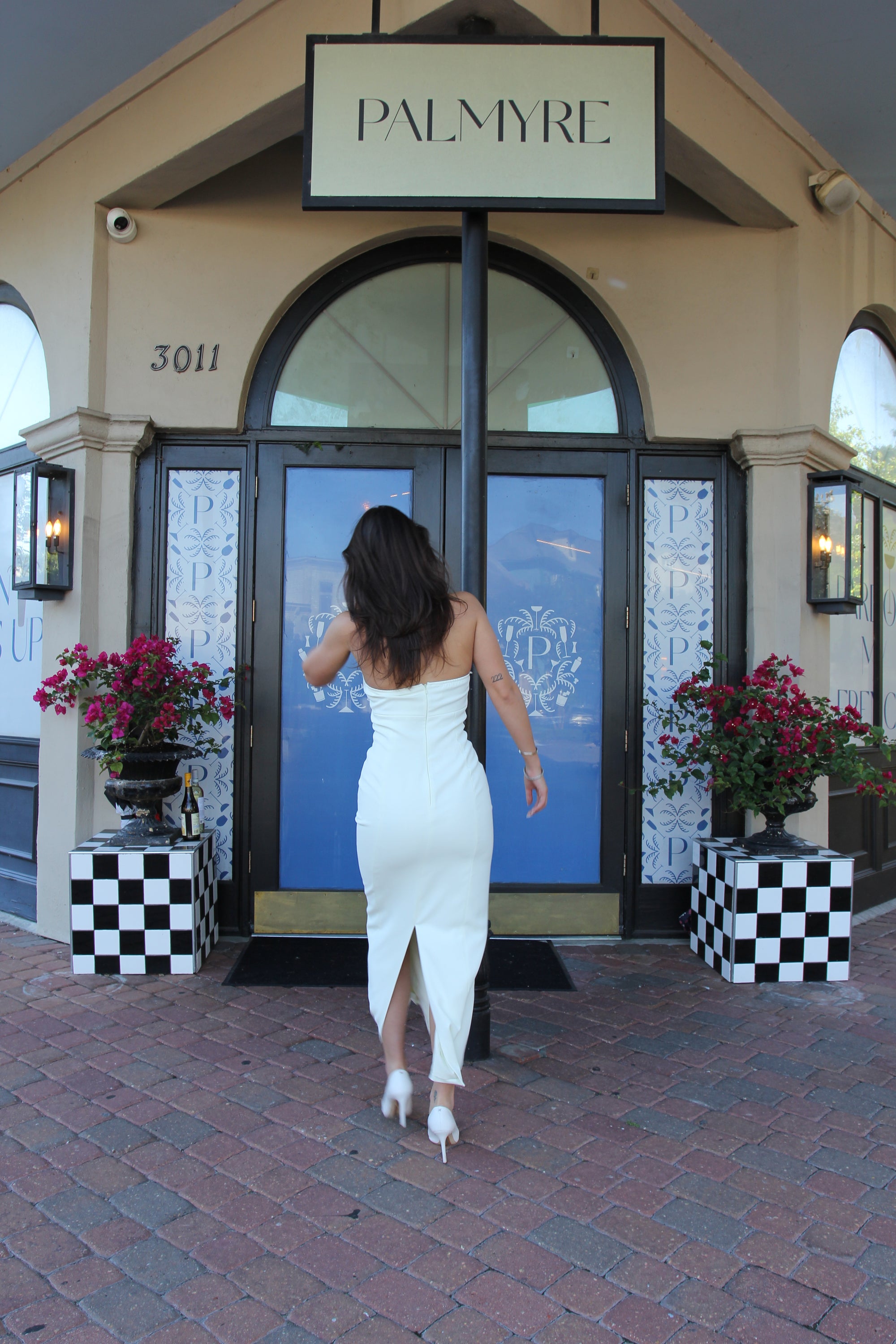 Meredith Blake Halter Dress