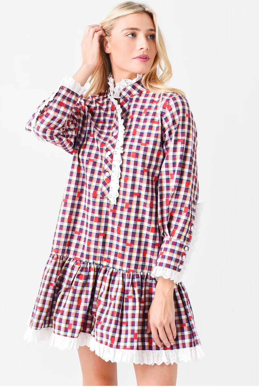 Hunter Bell Plaid Carter Dress