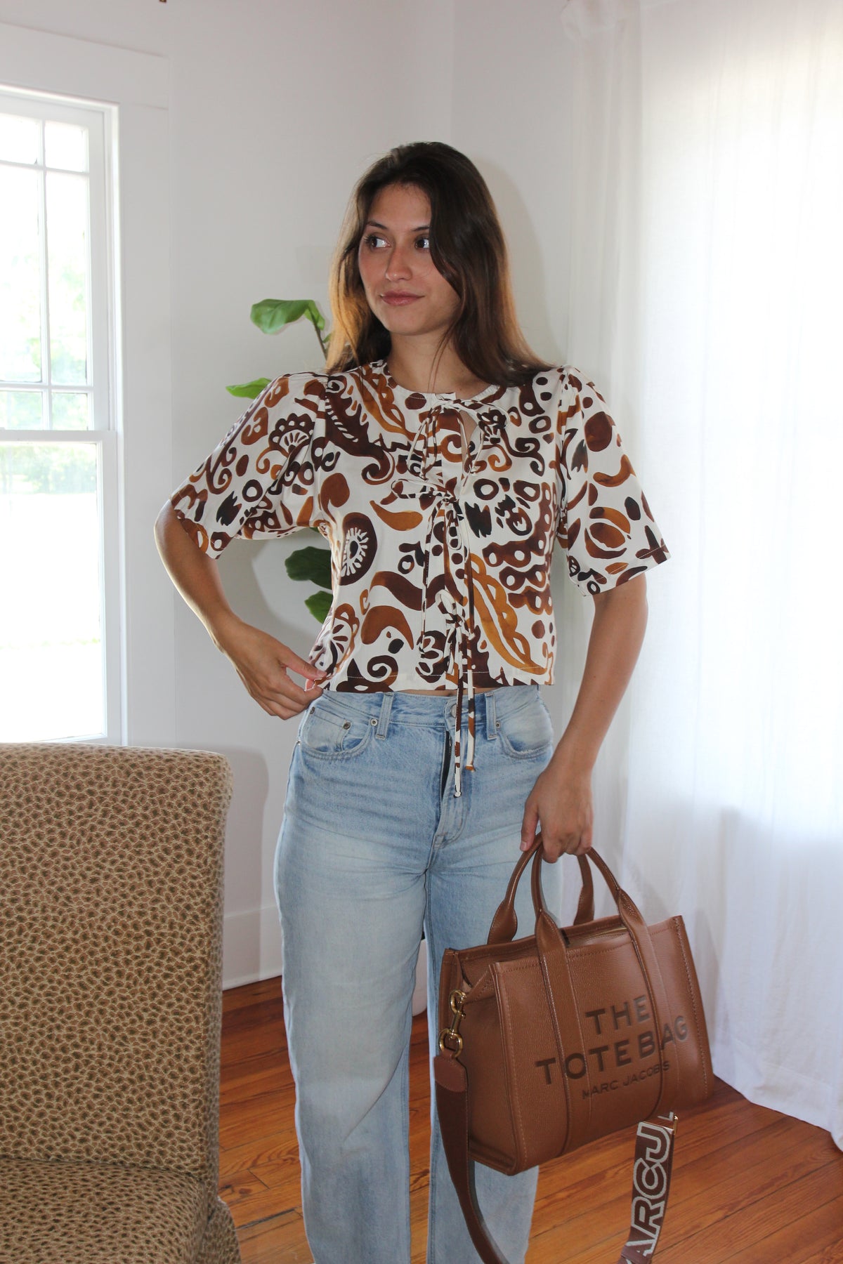 Fifteen Twenty - Nadine Bow Detail Top