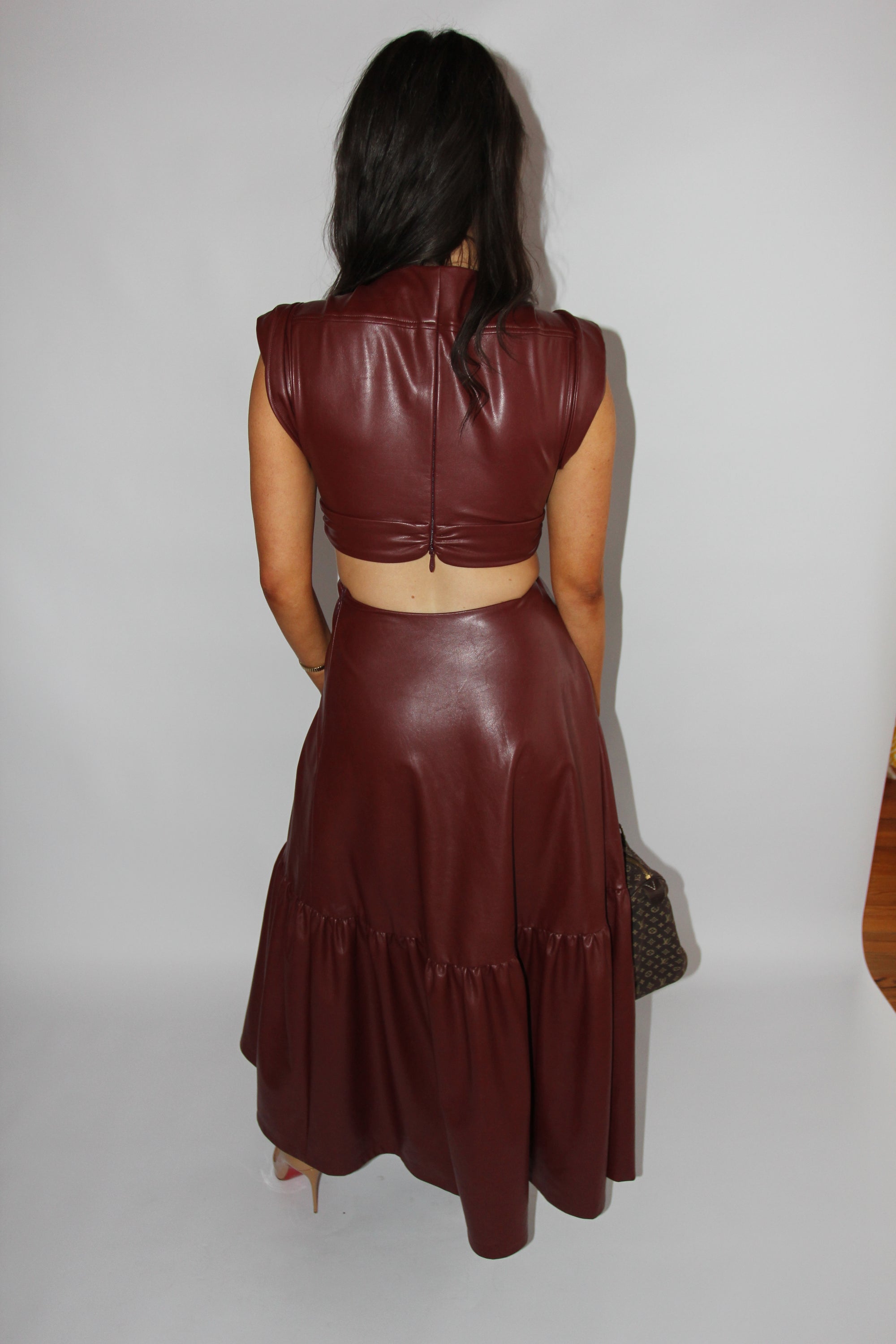 ALC Alexandra Dress in Cranberry