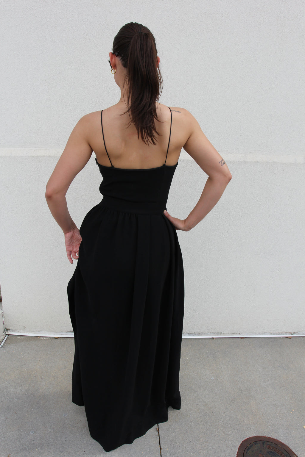 Cinq A Sept Black High Low Dress