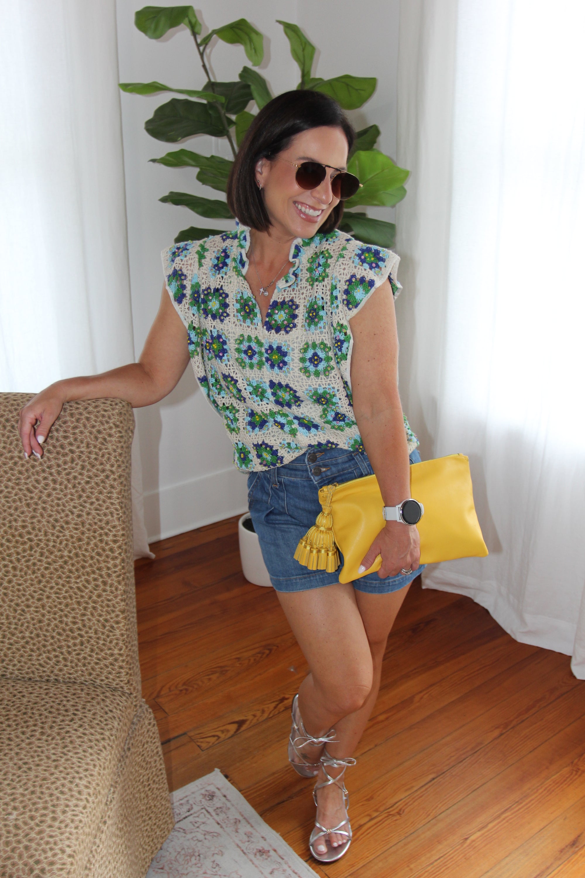 La Fuori Beaded Top