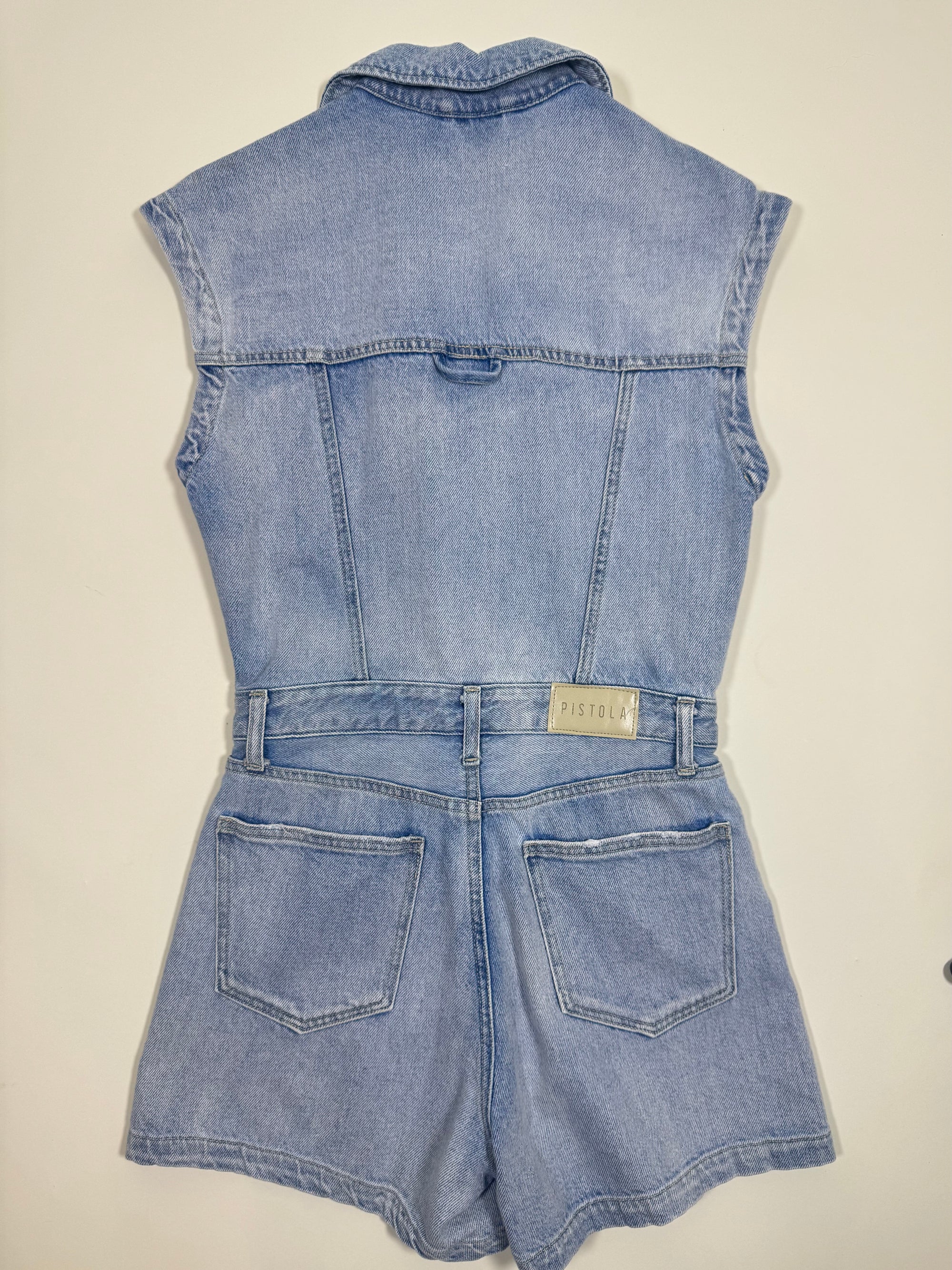 Pistola Denim Romper