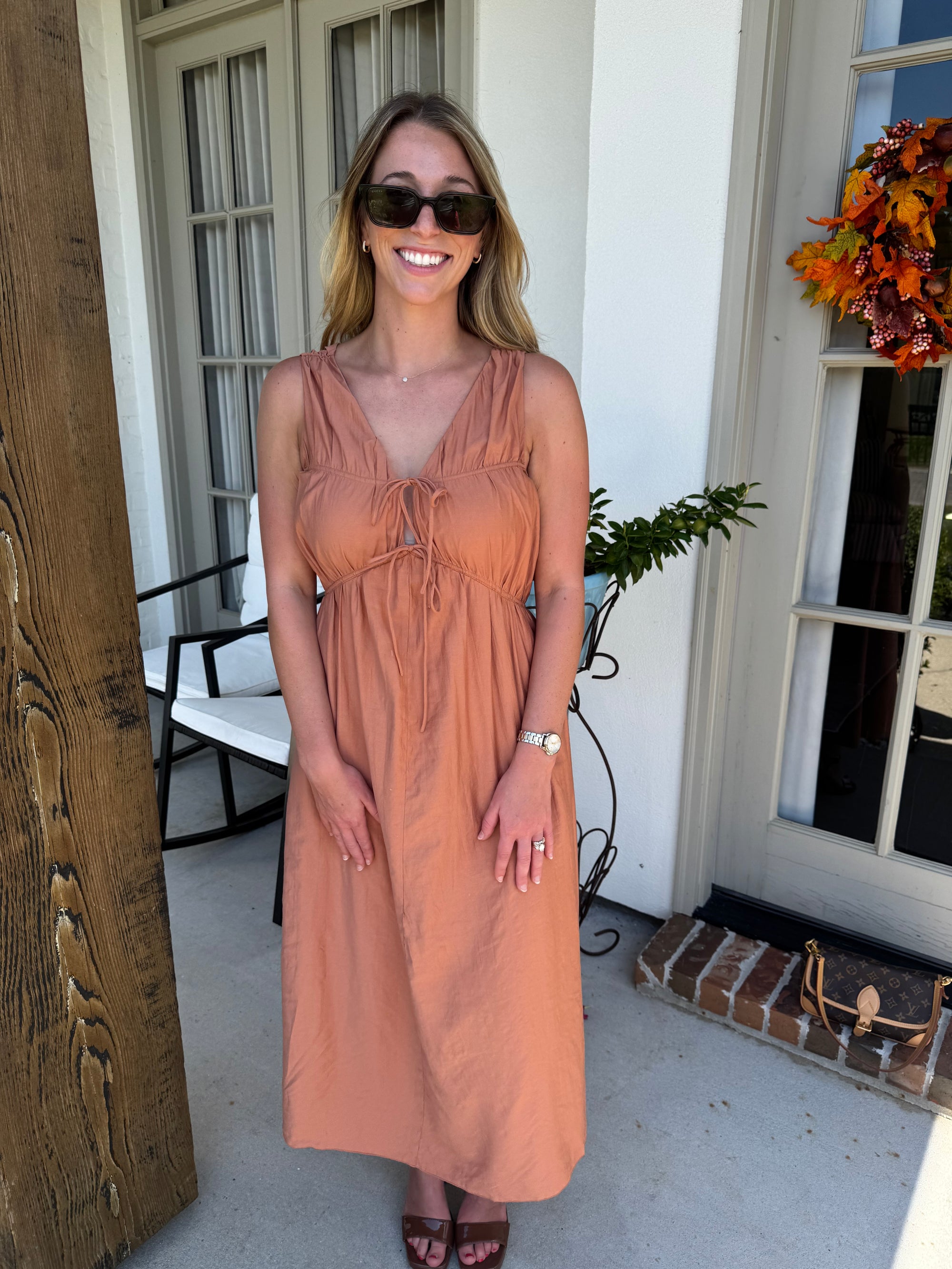 Frame Fall Midi Dress