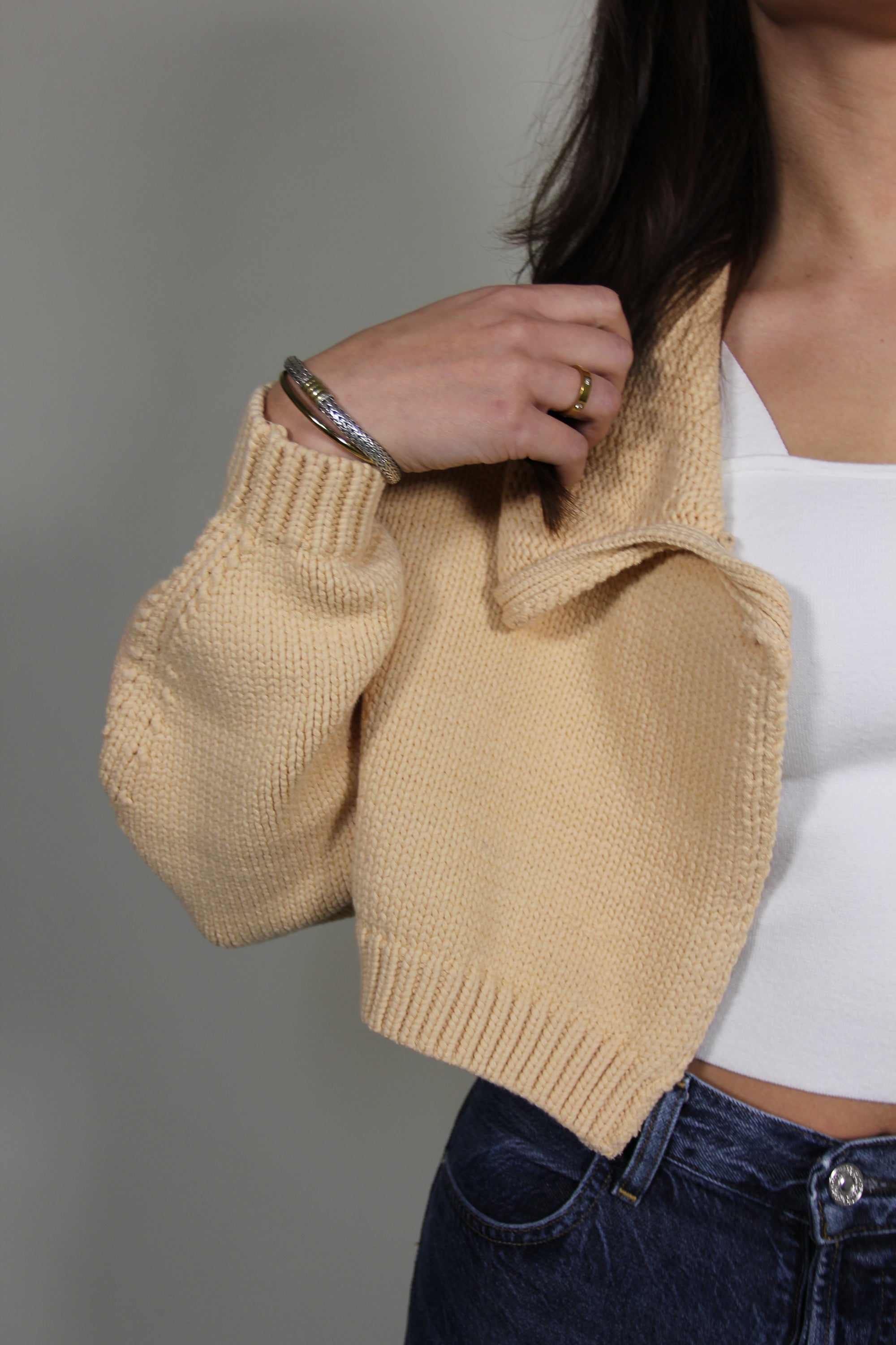 NWT Anna Cate Camel Kaylee Shrug