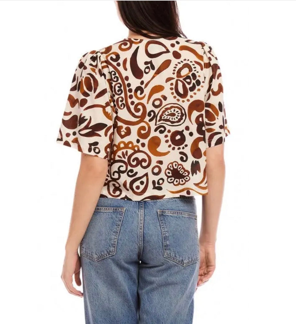 Fifteen Twenty - Nadine Bow Detail Top