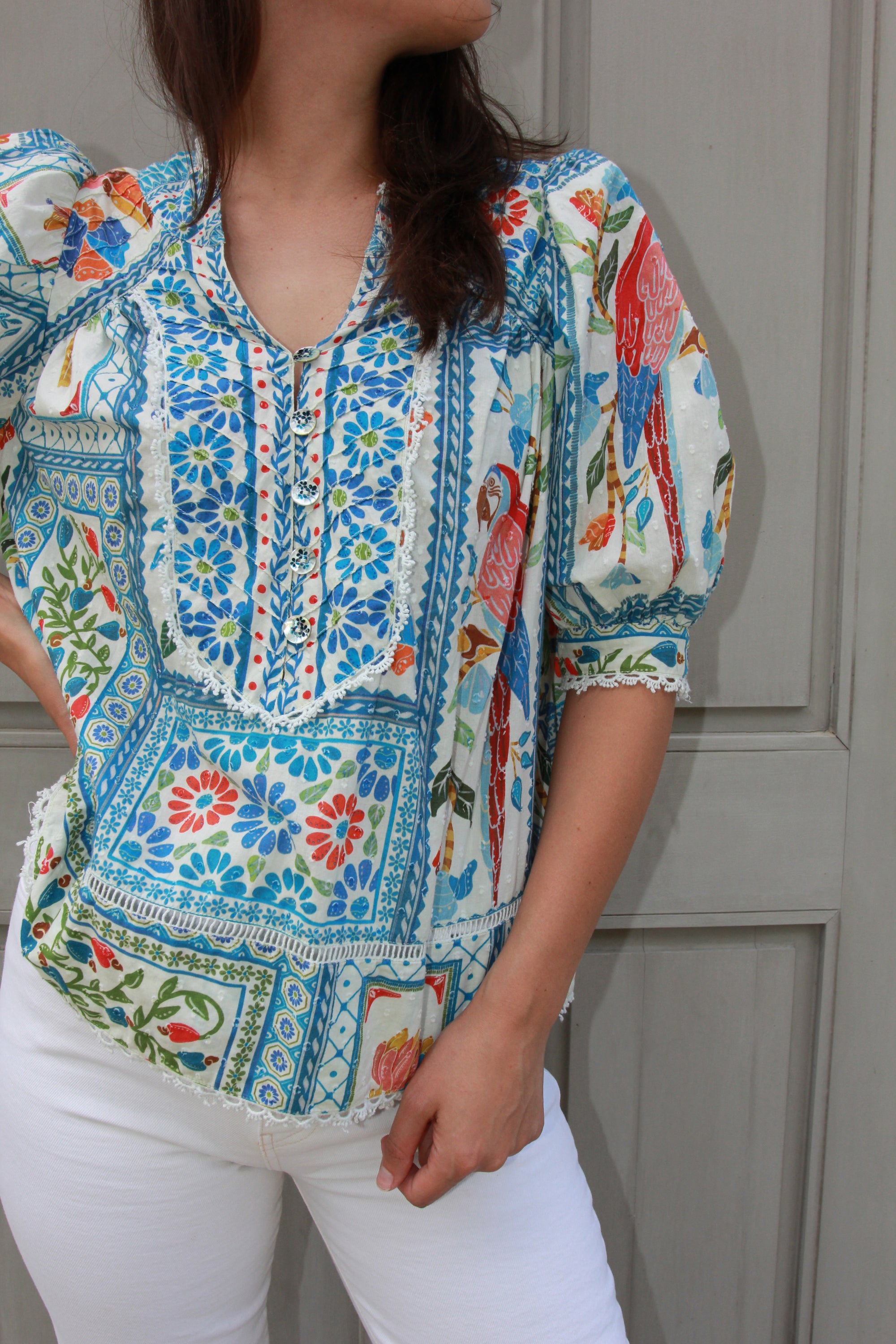 Tropical Tiles Top