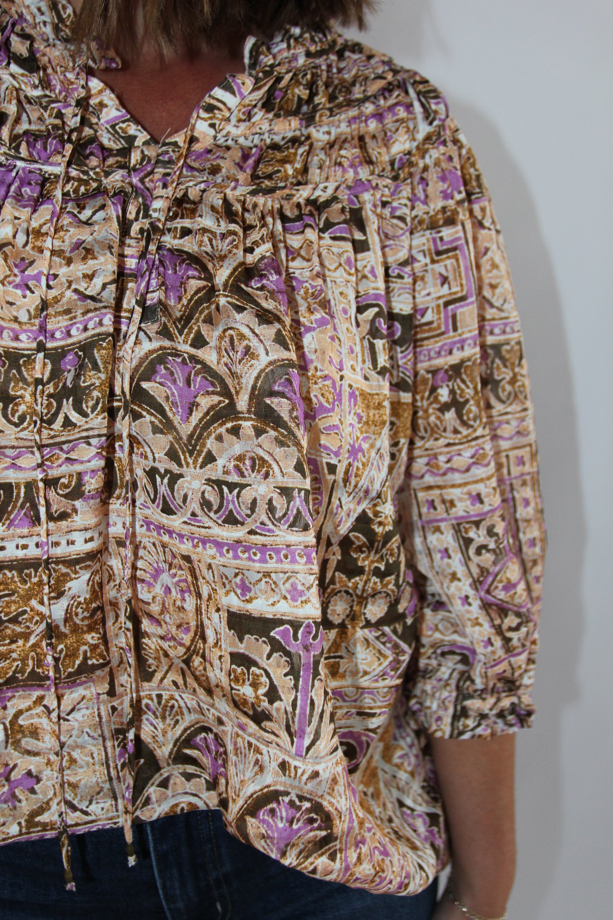Marie Oliver Finley Top