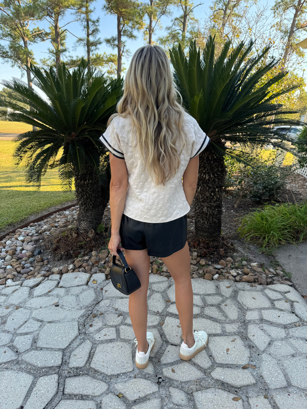 Leopard Half Zip