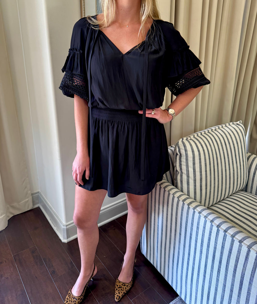 Black Mara Mini Dress