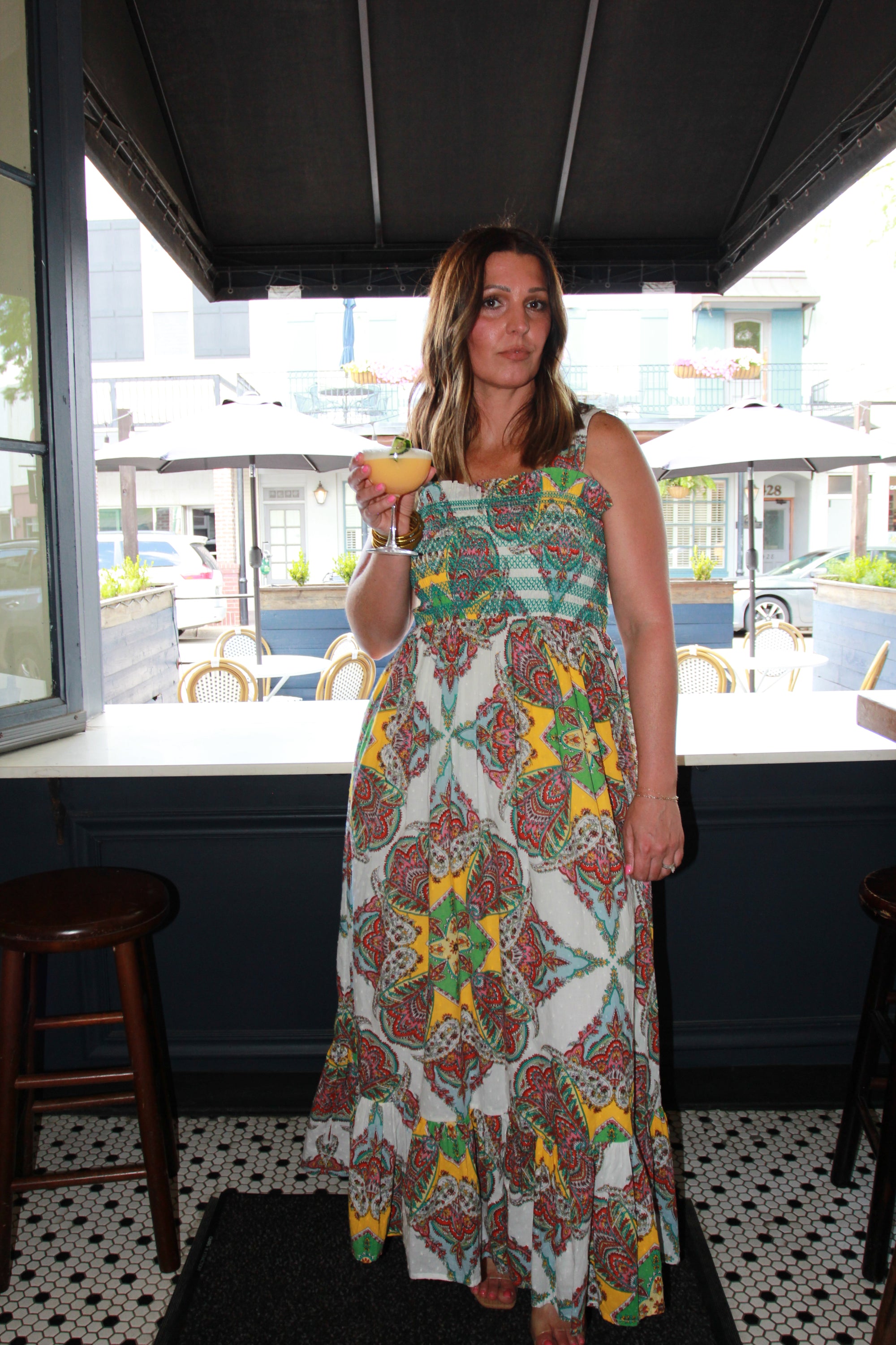 Millie Garden Dress in Kalei