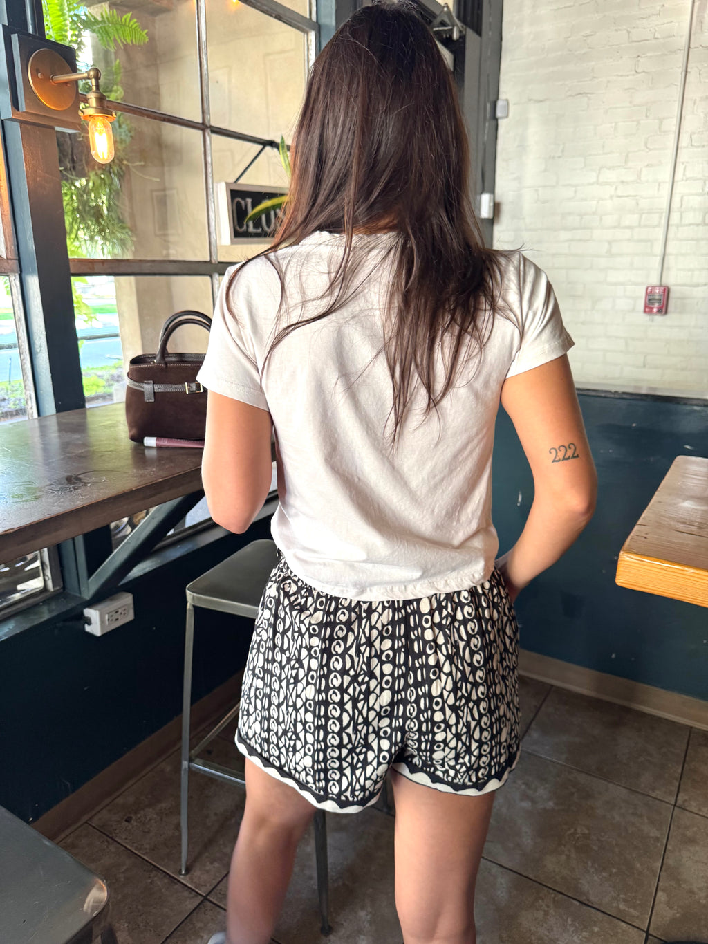Geometric Cleobella Short