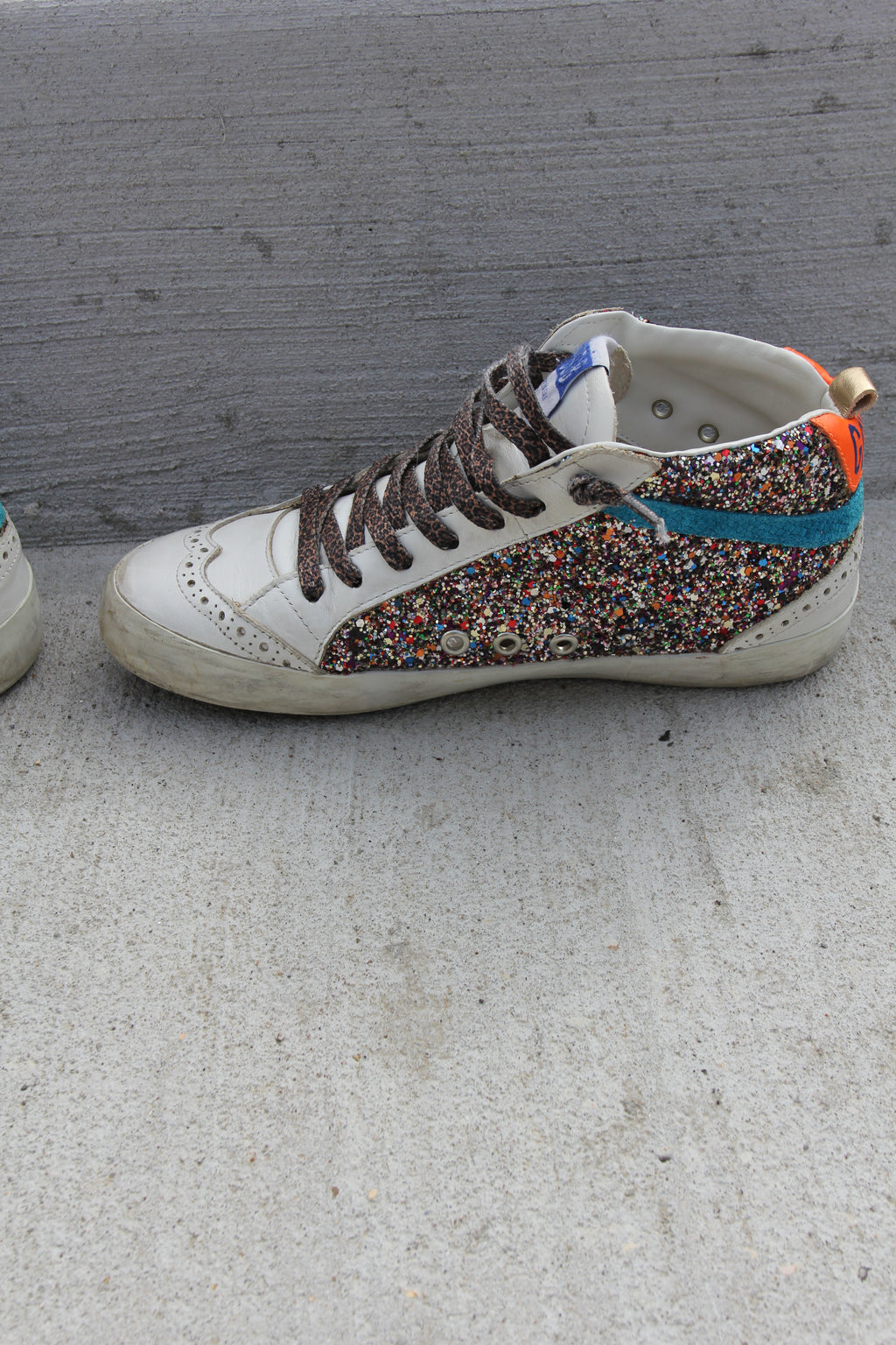 Golden Goose Mid Star Sequin Sneaker