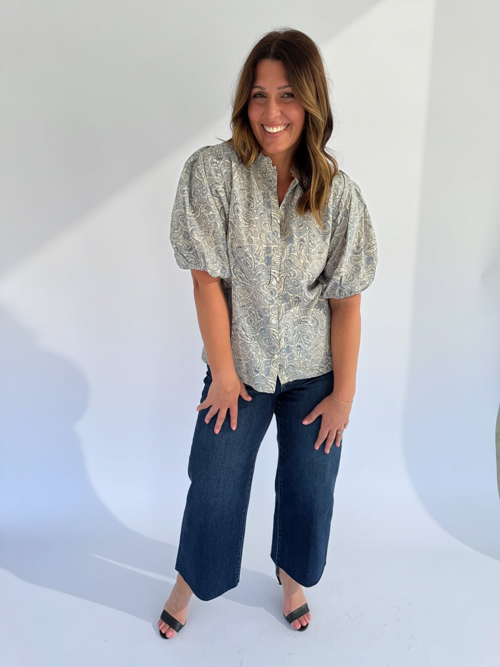 Vanessa Bruno Paisley Print Blouse Tonio | Blue