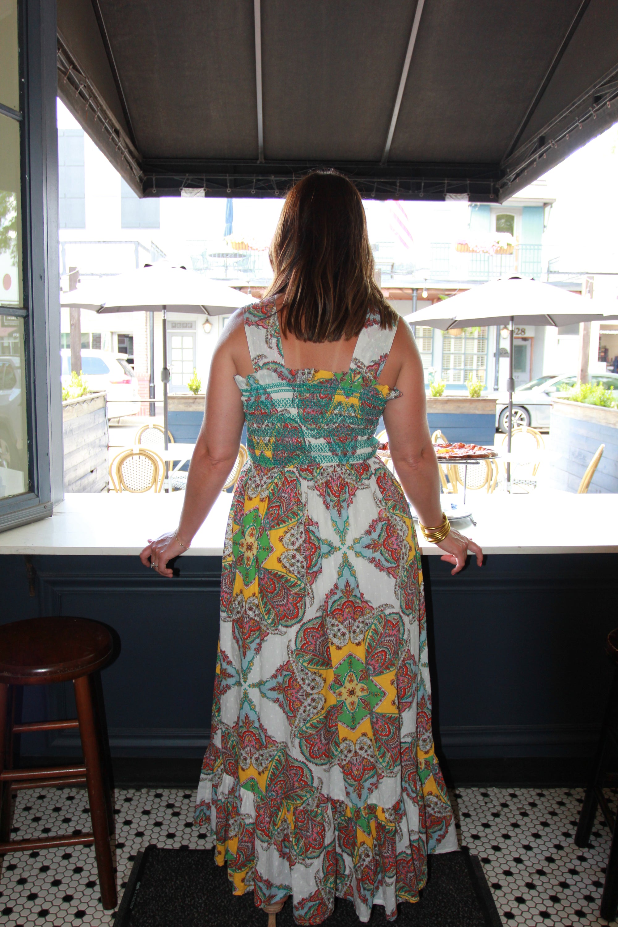 Millie Garden Dress in Kalei