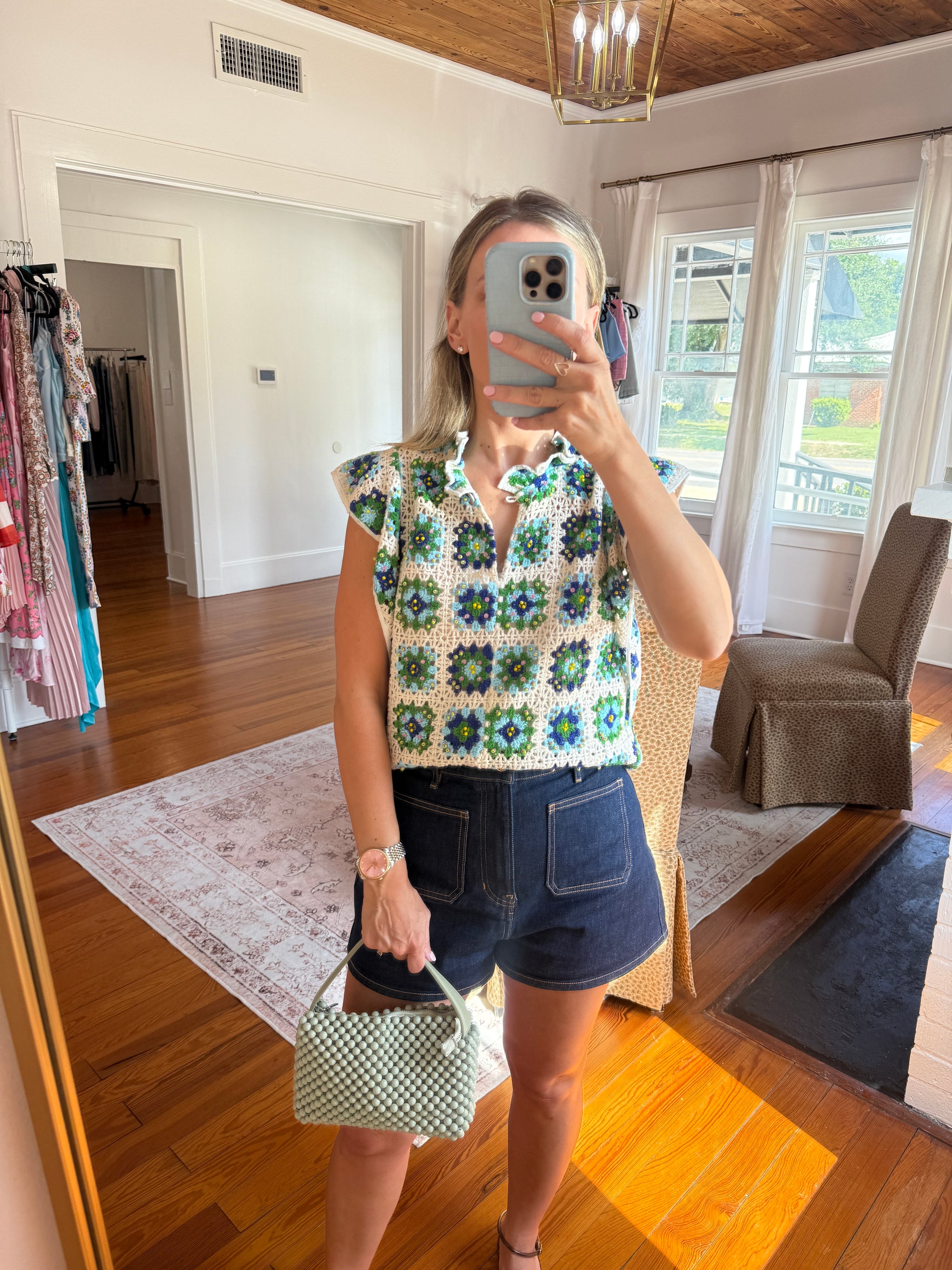 La Fuori Beaded Top